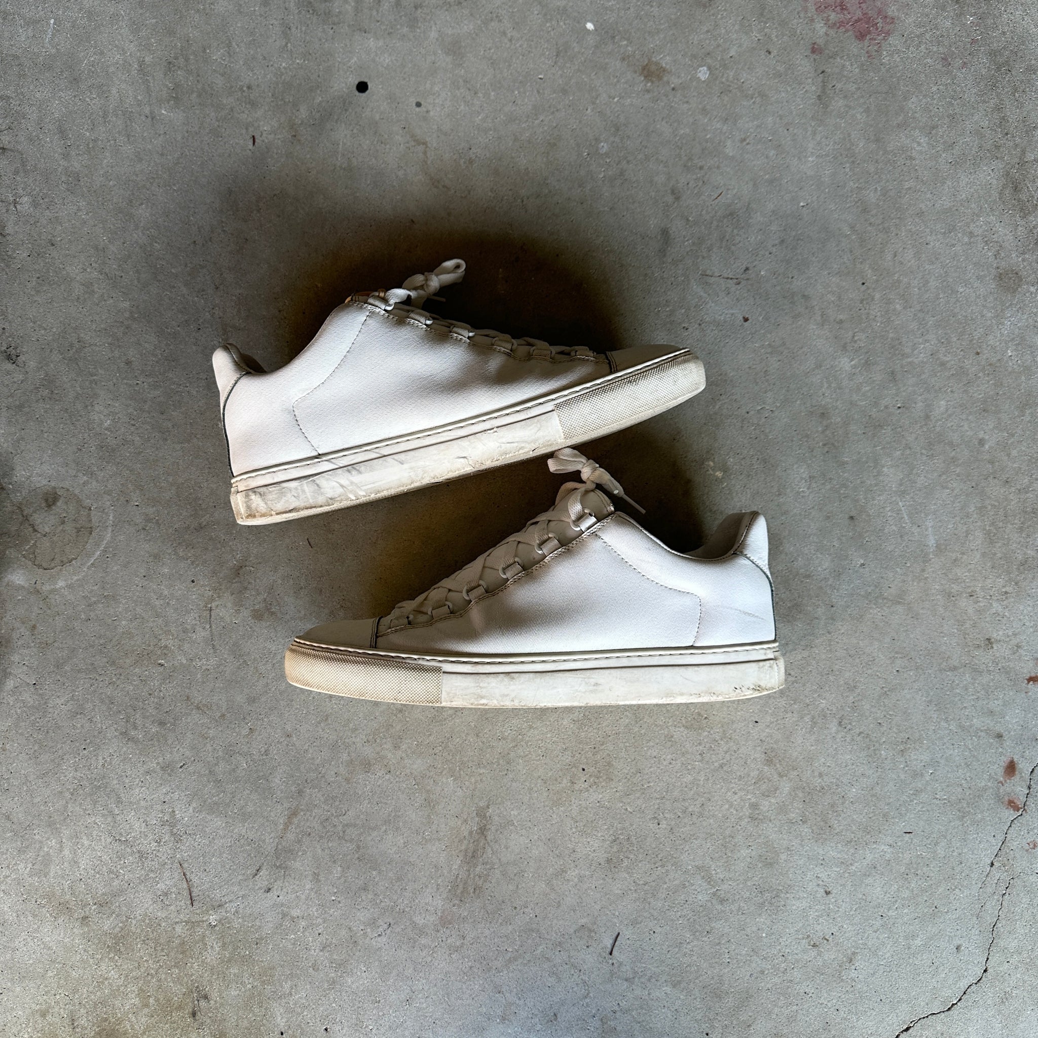 Balenciaga Arena Low White Canvas (EU 41 / US8)