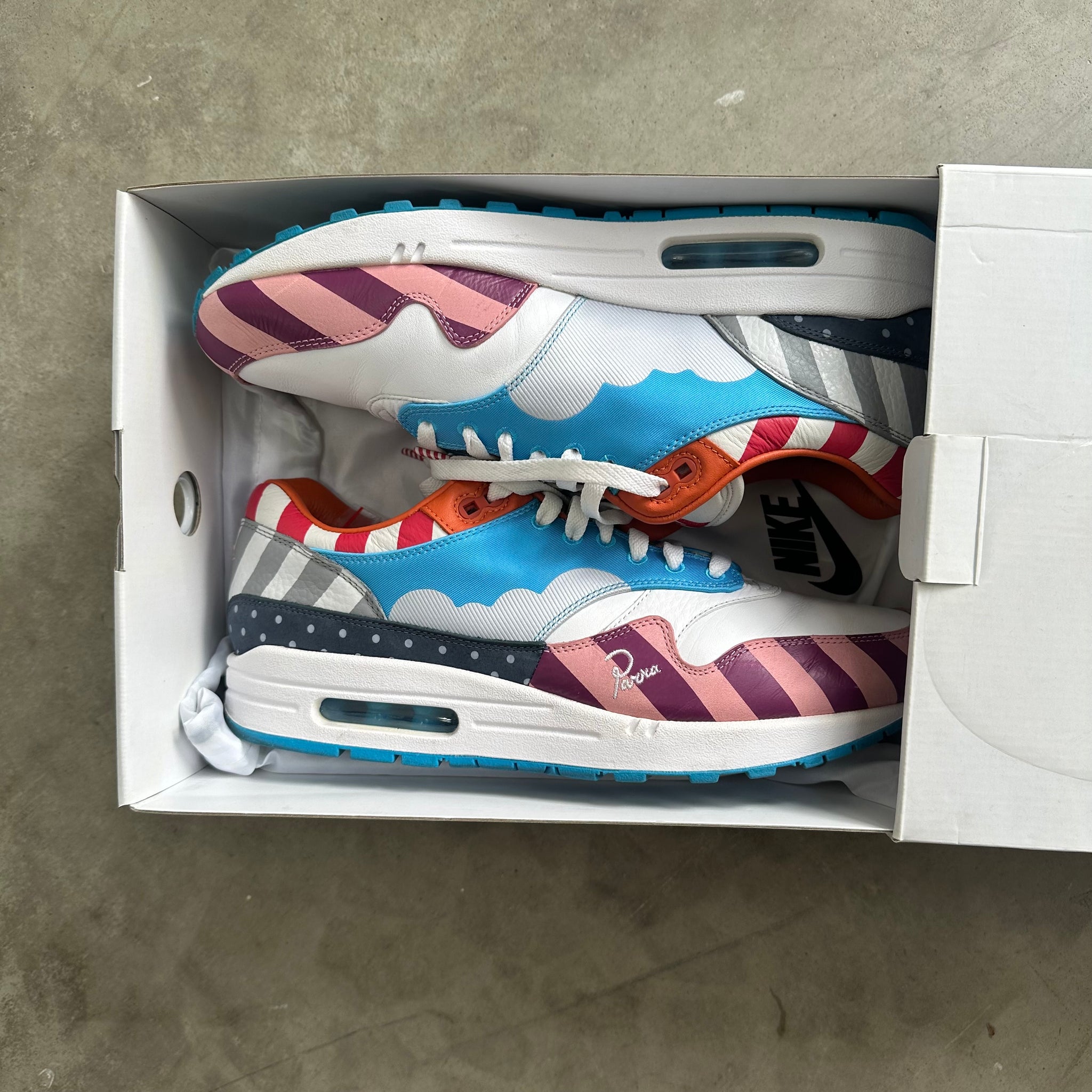 Nike Air Max 1 Parra 2018 Friends and Family US11 Curated by Charbel