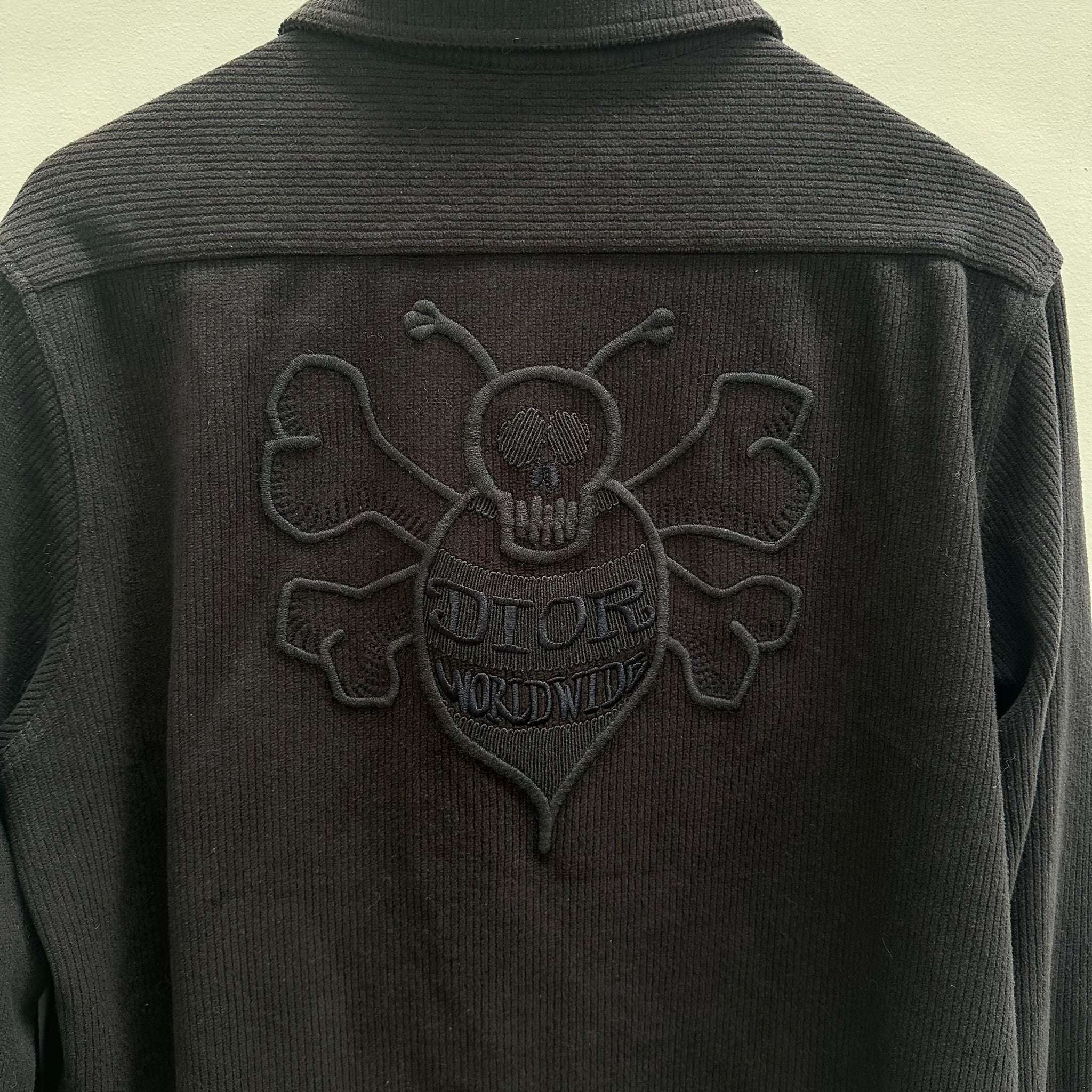 Dior x Shawn Stussy Corduroy Black Jacket (Size S)