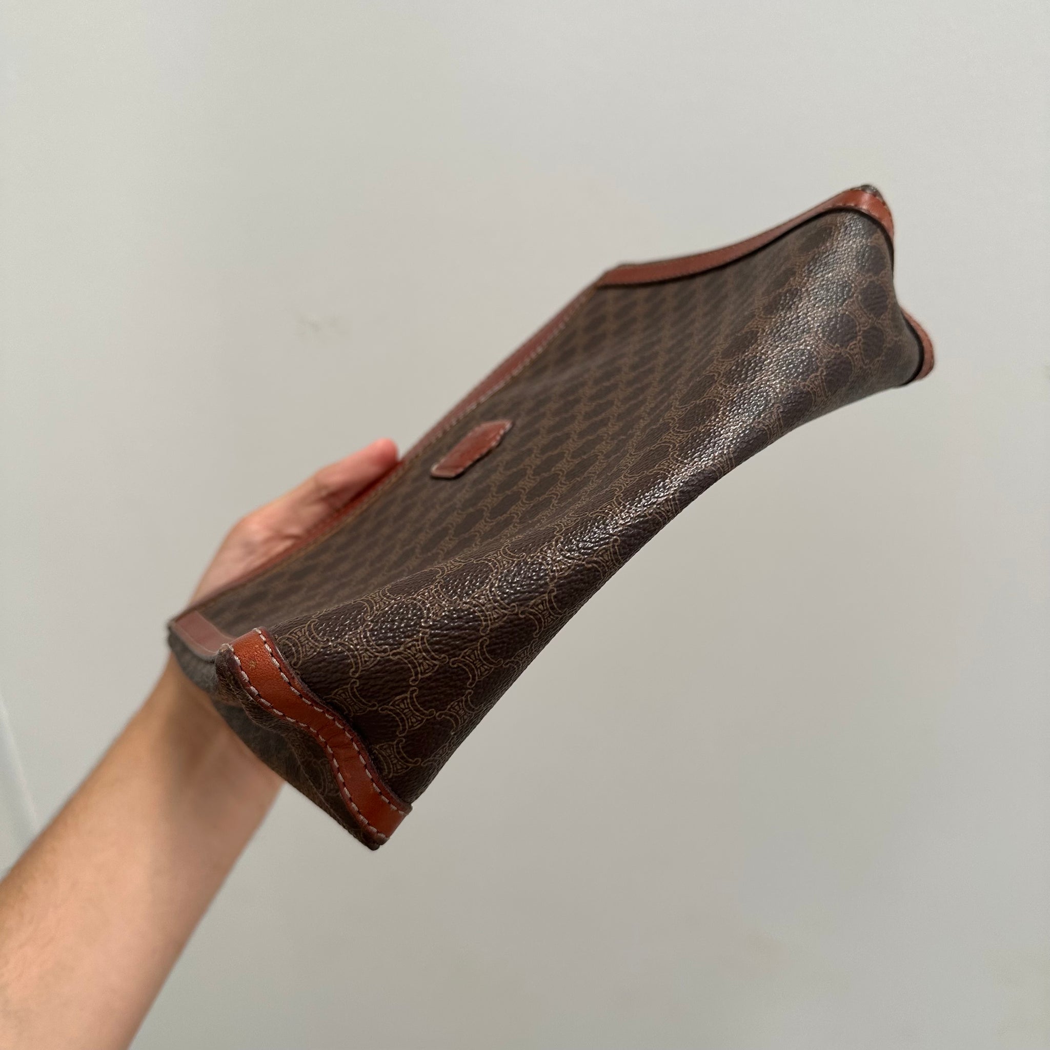 Celine Macadam Print Clutch/Pouch