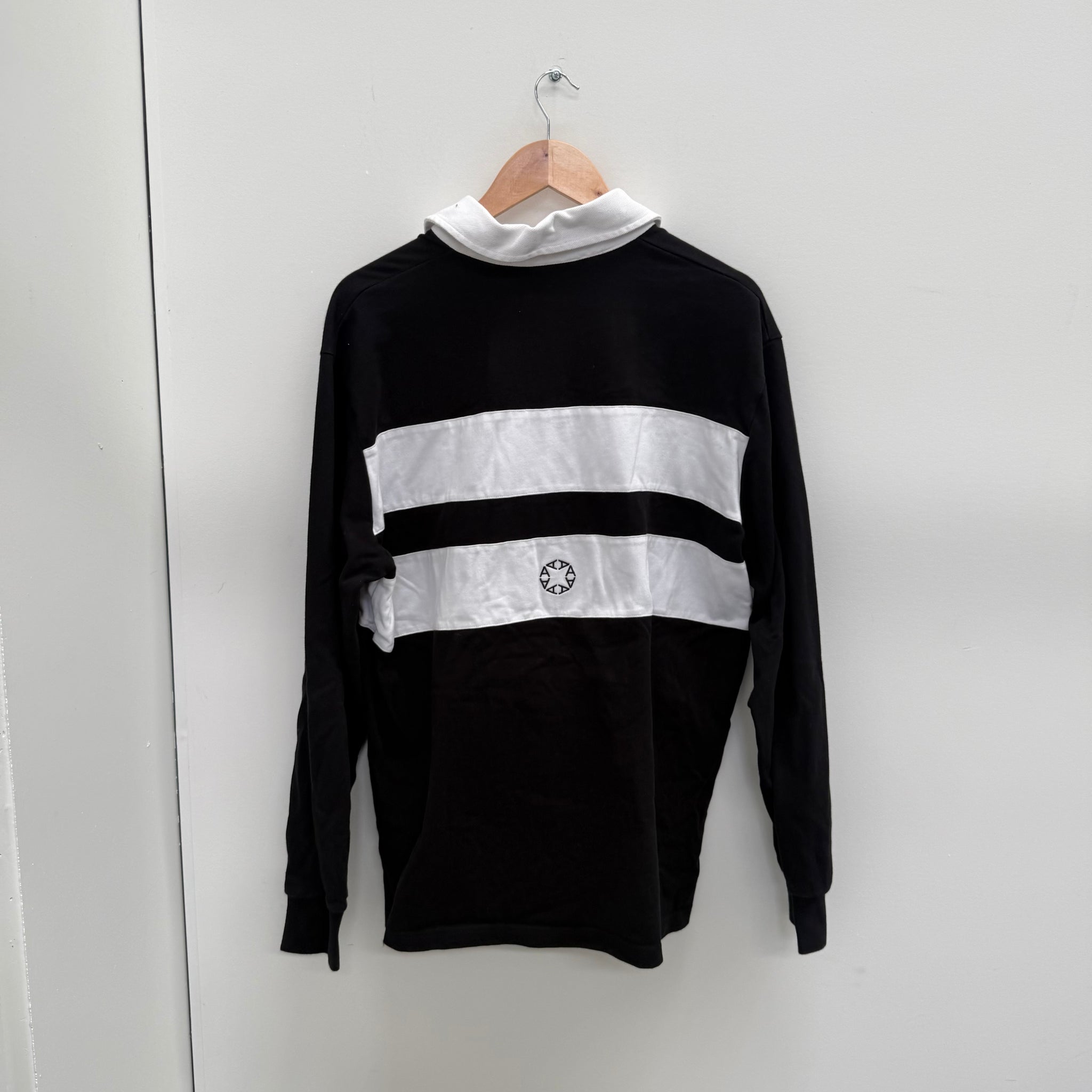 1017 ALYX 9SM Striped Cotton Jersey Rugby Shirt (Size M)