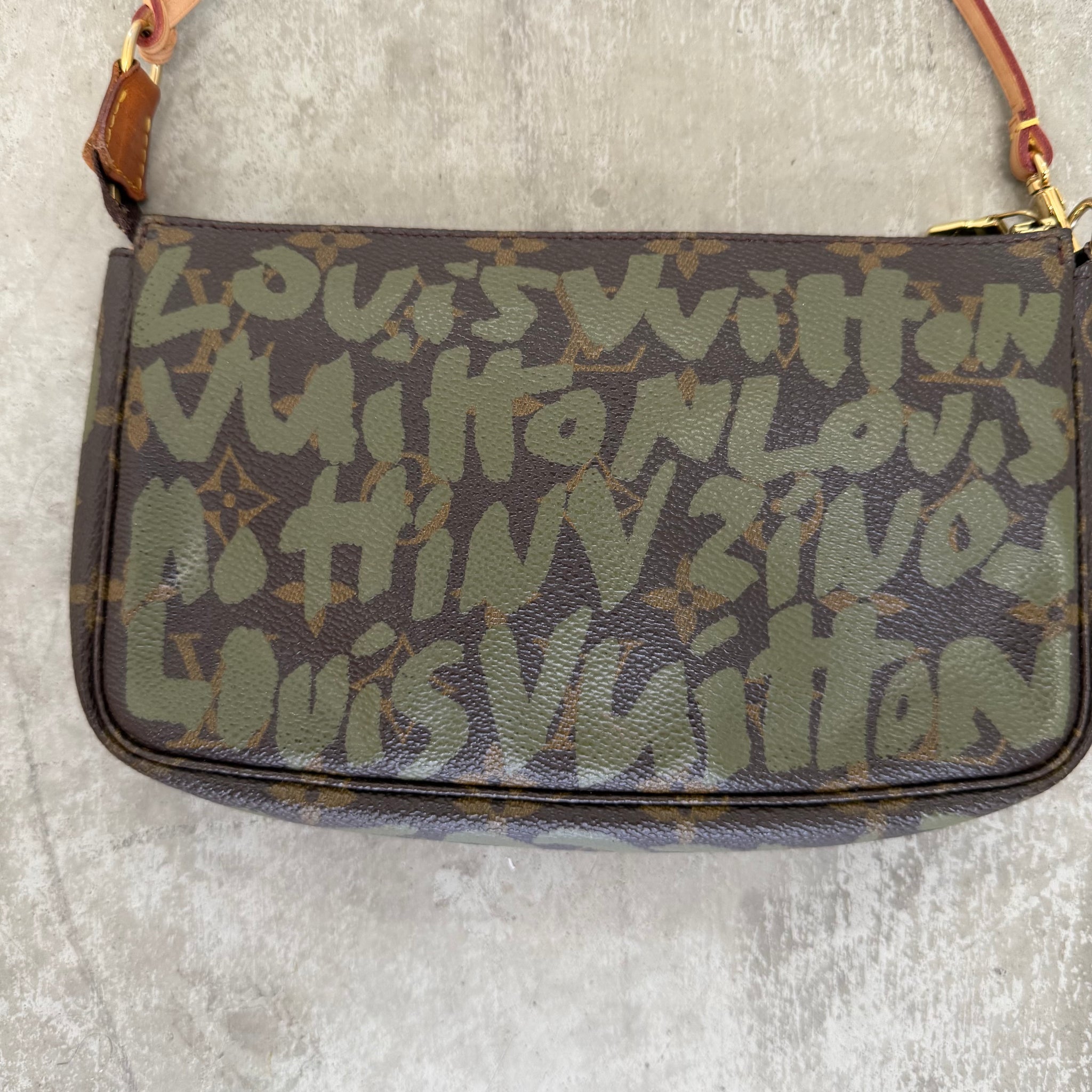Louis Vuitton X Stephen Sprouse Graffiti Monogram Pochette Bag