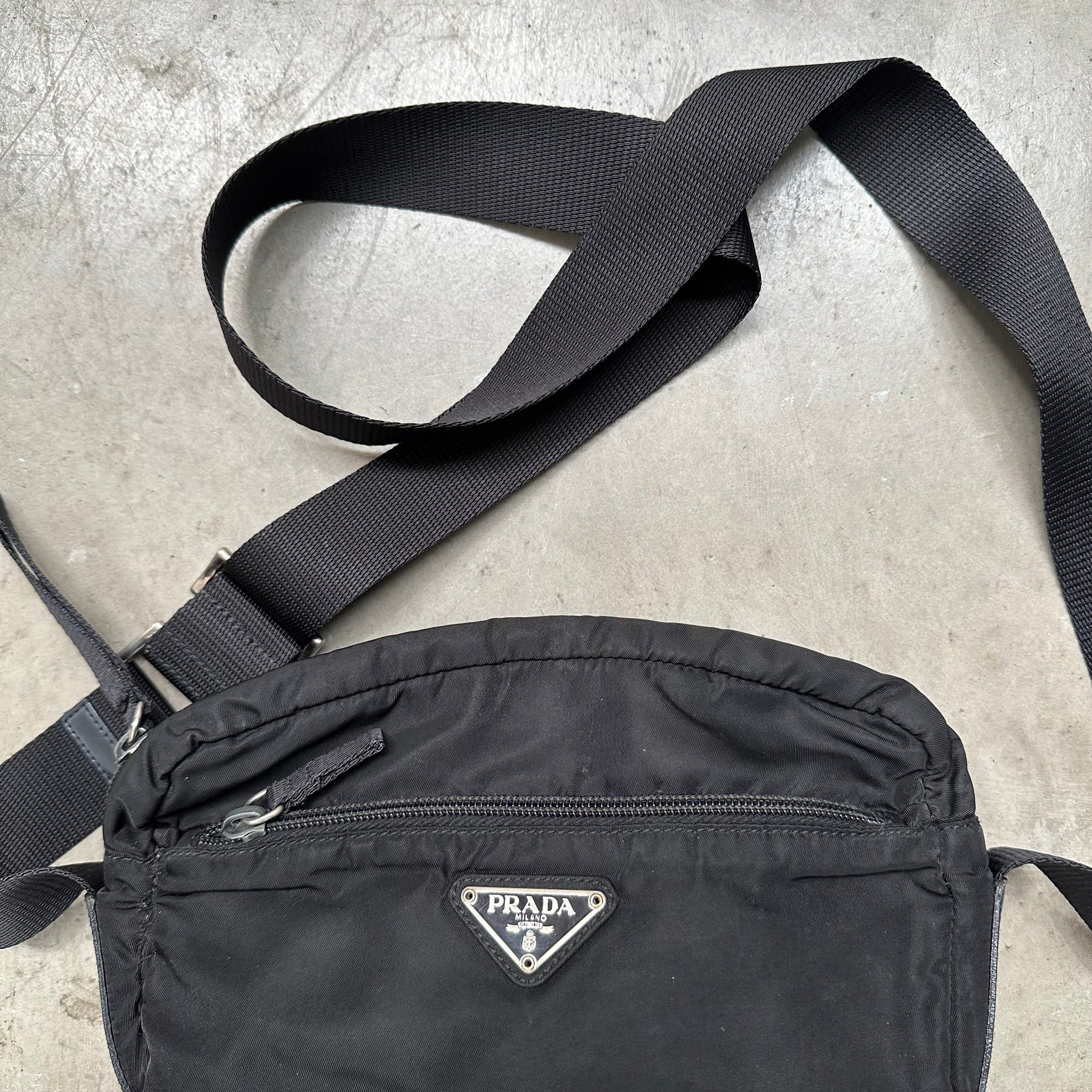 Prada Black Messenger / Crossbody Bag