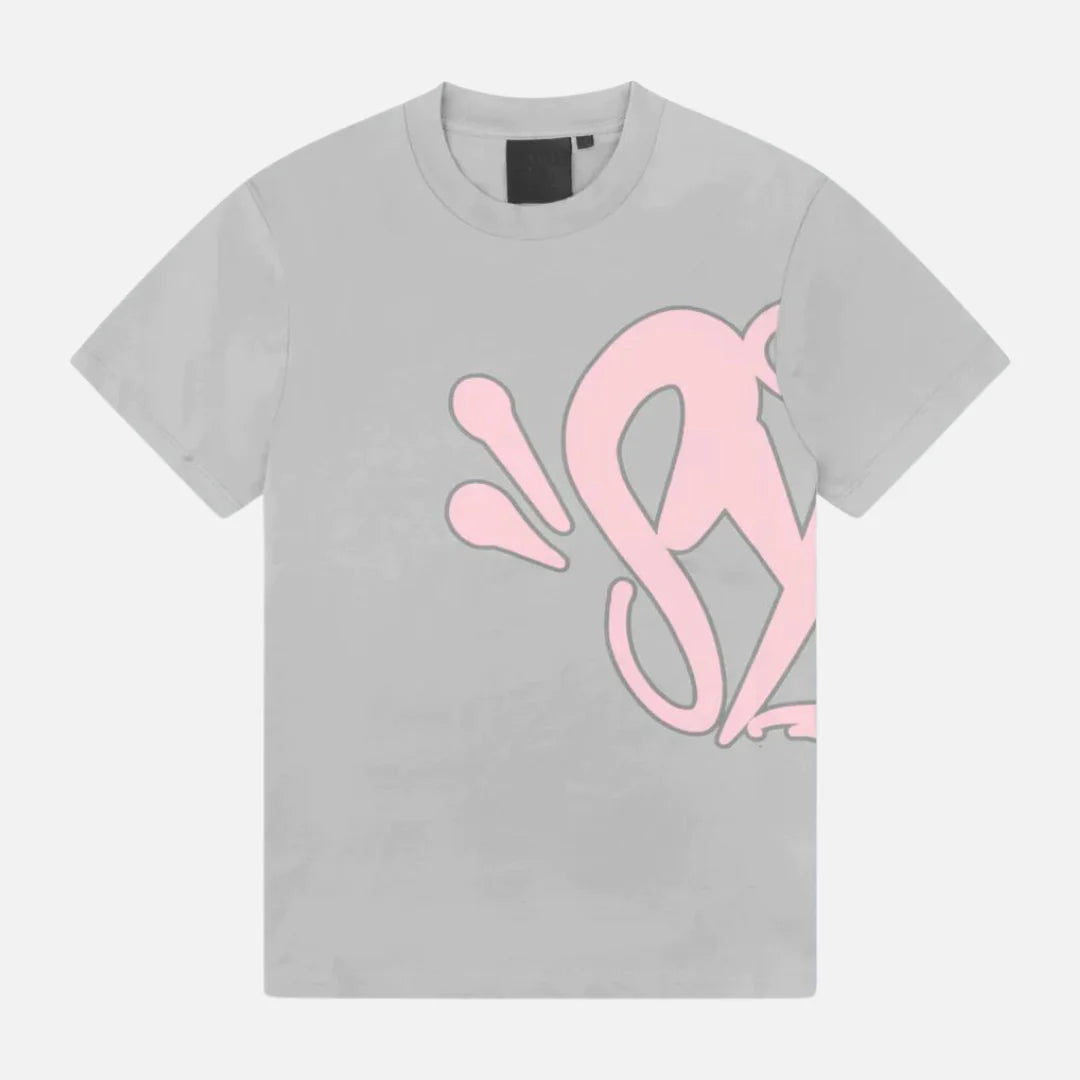 Syna World Tee and Short Set - Grey Pink