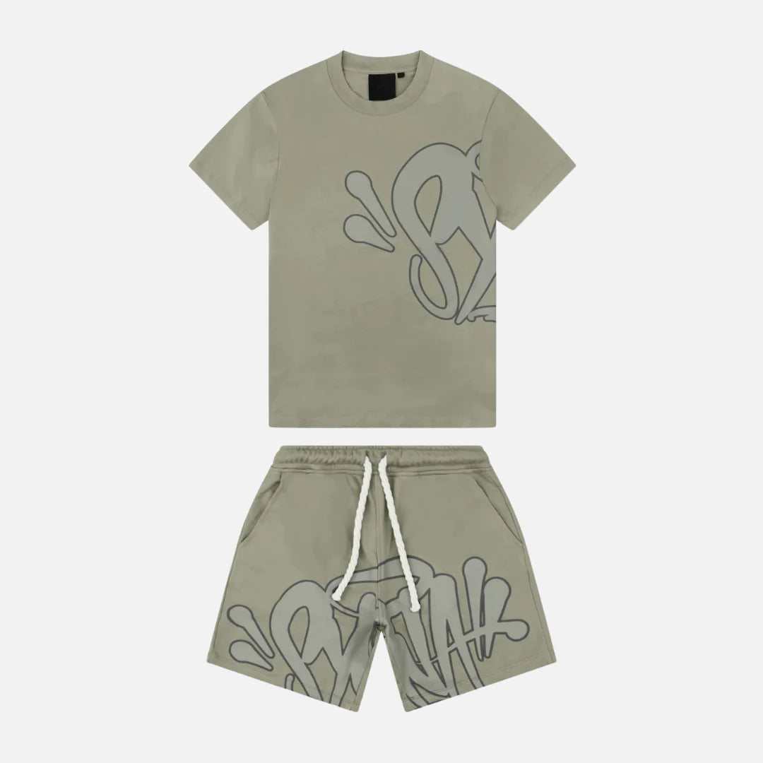 Syna World Tee and Short Set - Sage Green