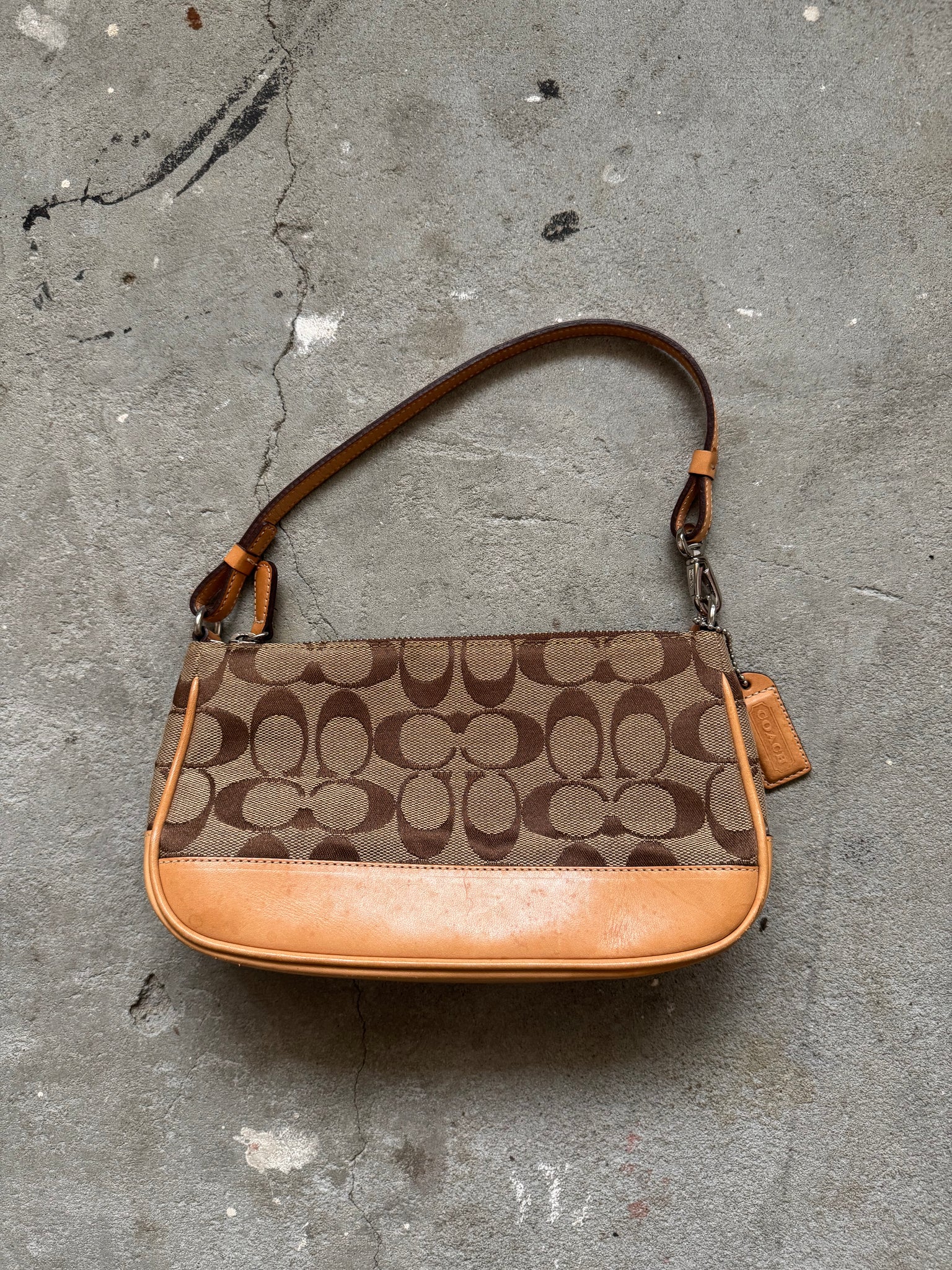 Coach Y2K Demi Shoulder Bag Tan