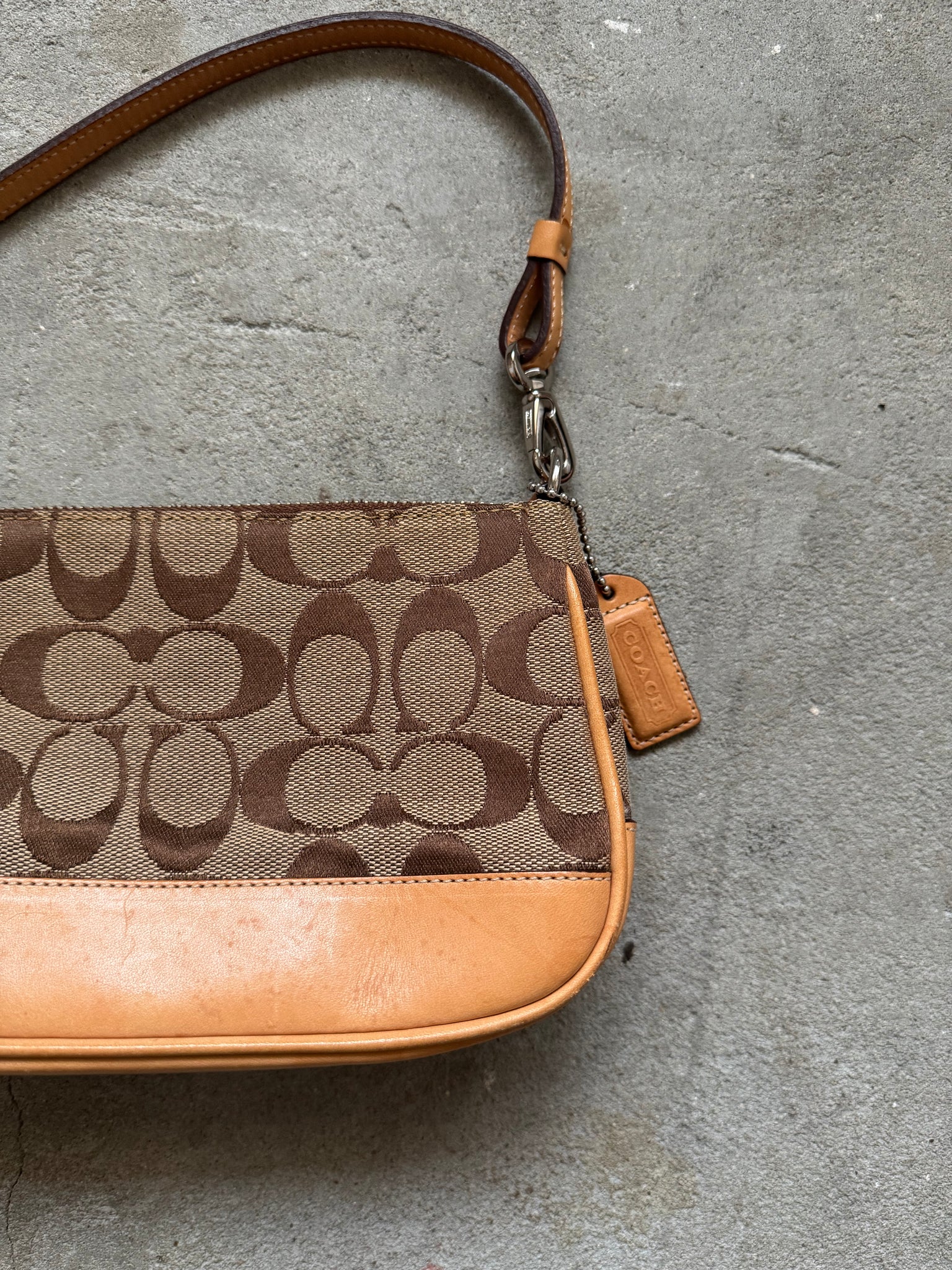 Coach Y2K Demi Shoulder Bag Tan