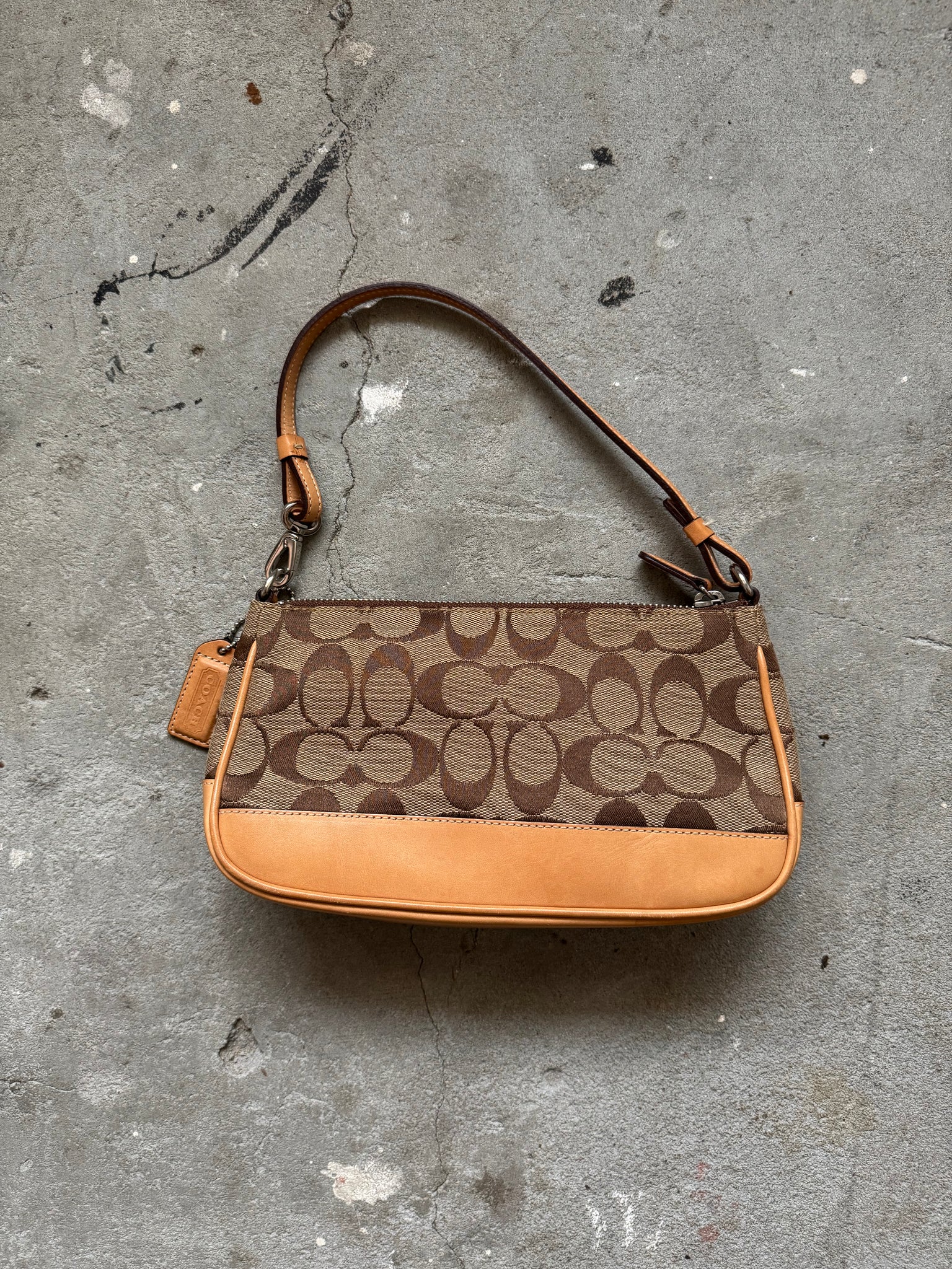 Coach Y2K Demi Shoulder Bag Tan