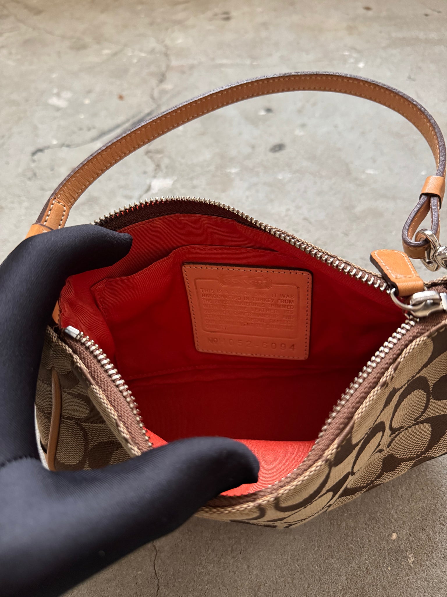 Coach Y2K Demi Shoulder Bag Tan
