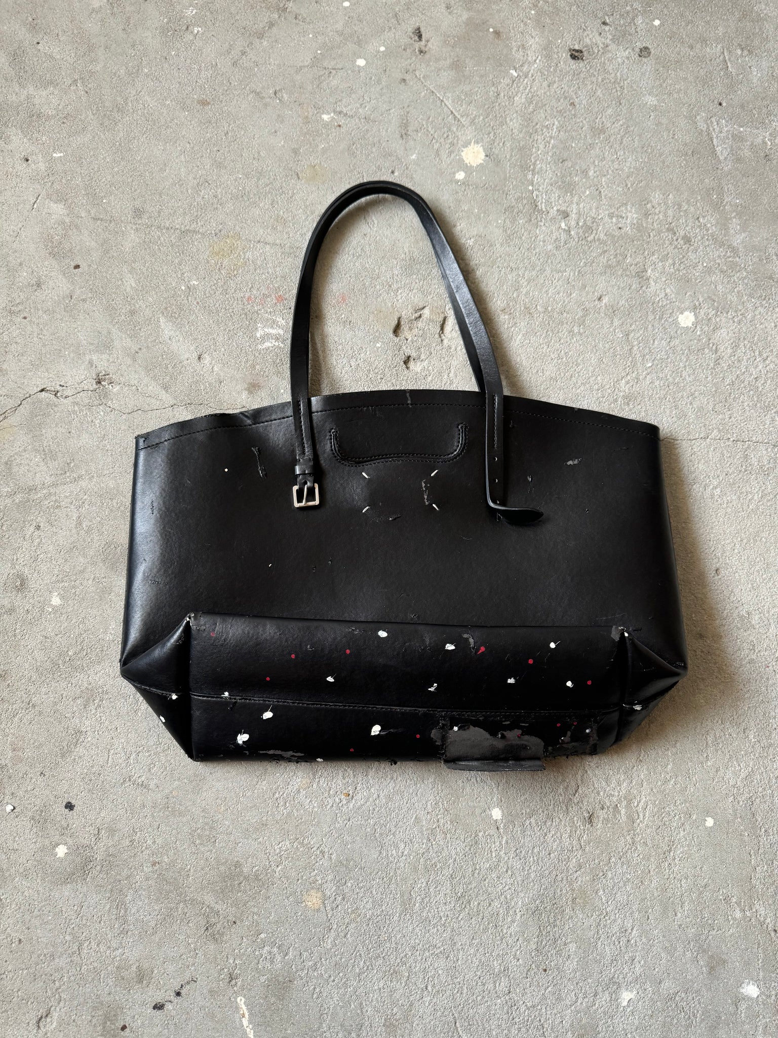 Maison Margiela Leather HandBag Black