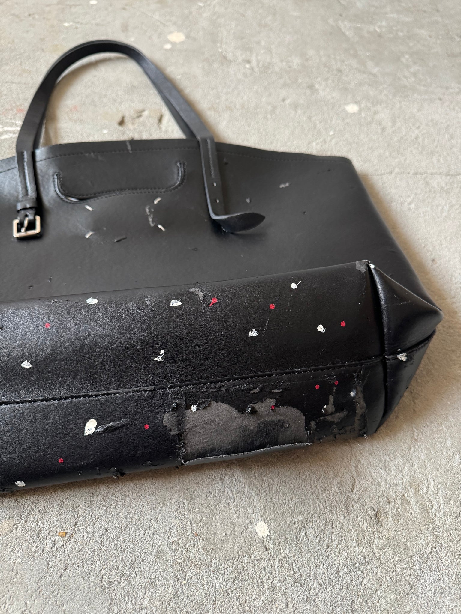 Maison Margiela Leather HandBag Black