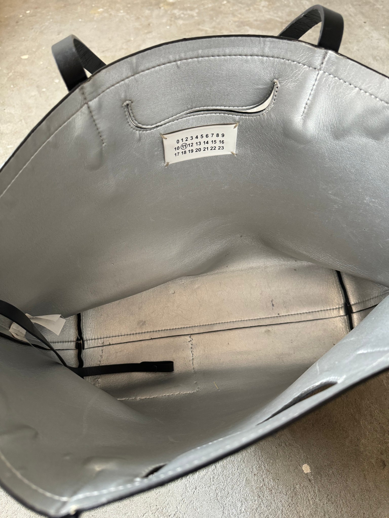 Maison Margiela Leather HandBag Black