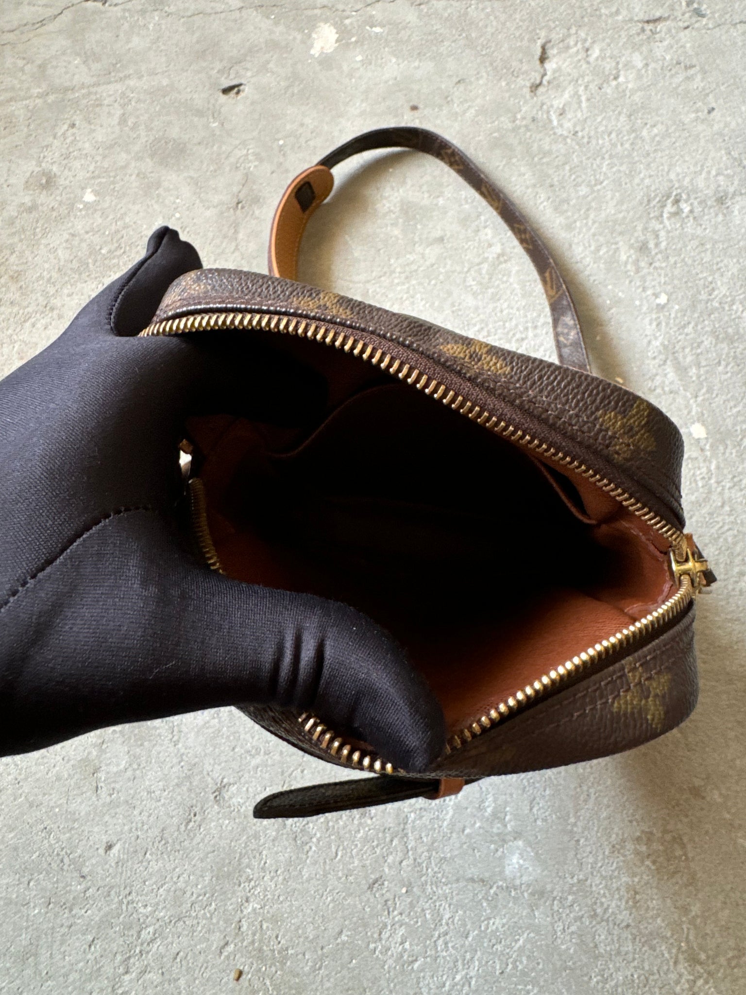 Louis Vuitton Monogram Amazon Shoulder Bag Brown