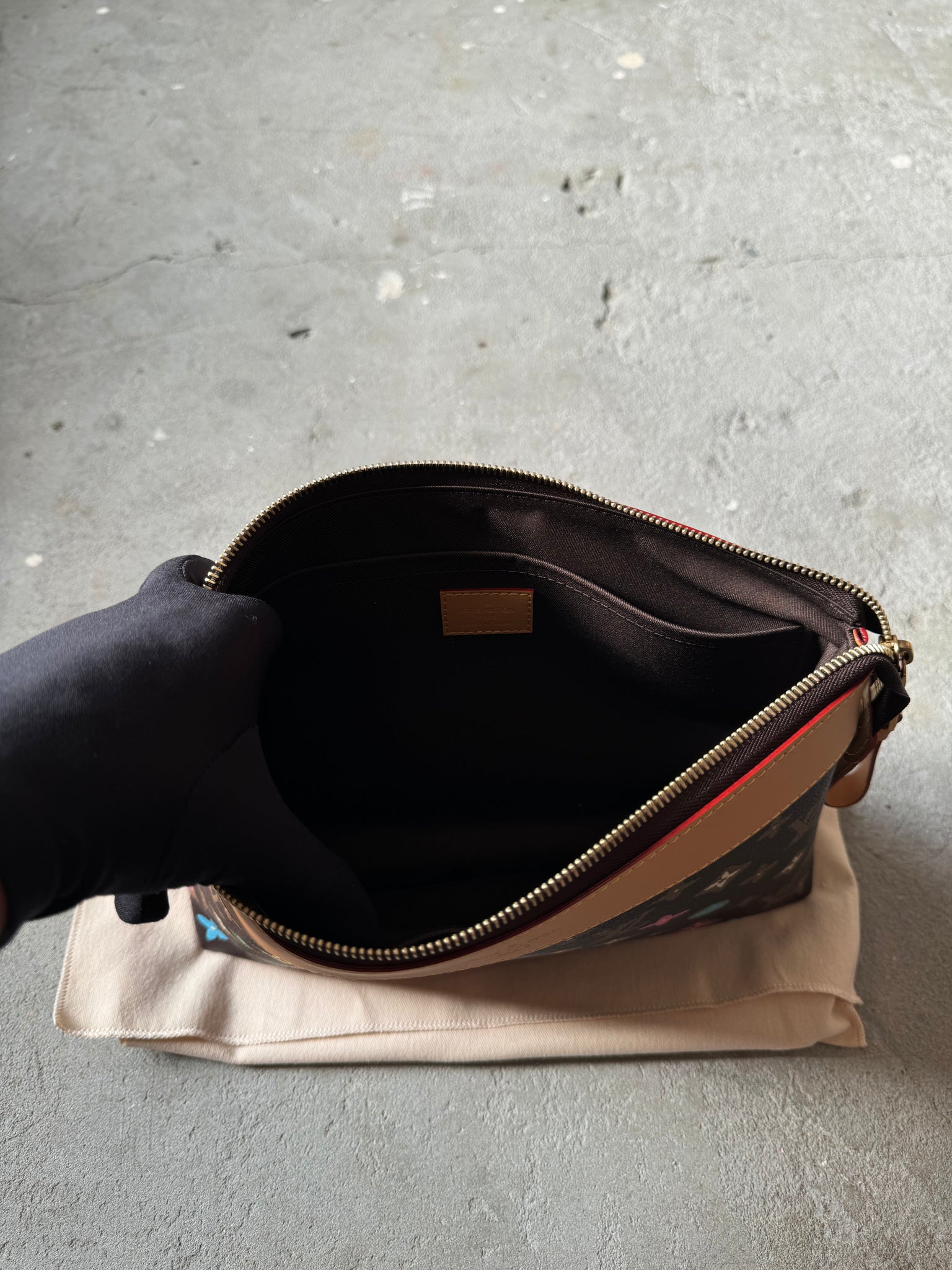 Louis Vuitton x Tyler the Creator Voyage Souple Pochette