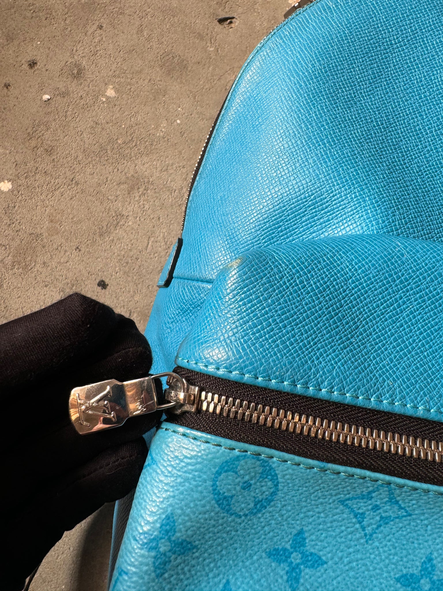 Louis Vuitton Monogram Discovery Backpack PM Lagoon Blue