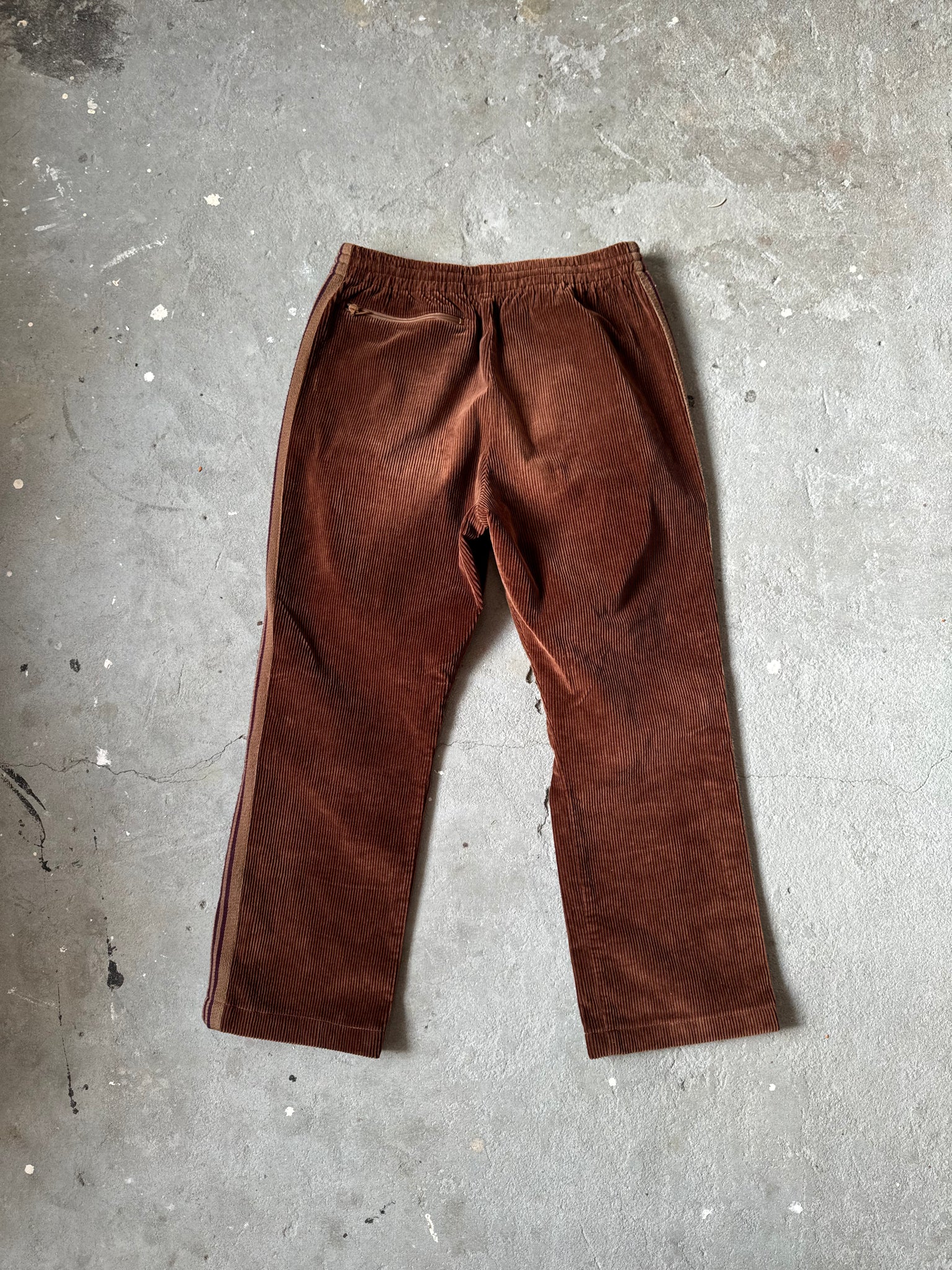 Needles Track Pants Corduroy Brown Exclusive (Size Medium)