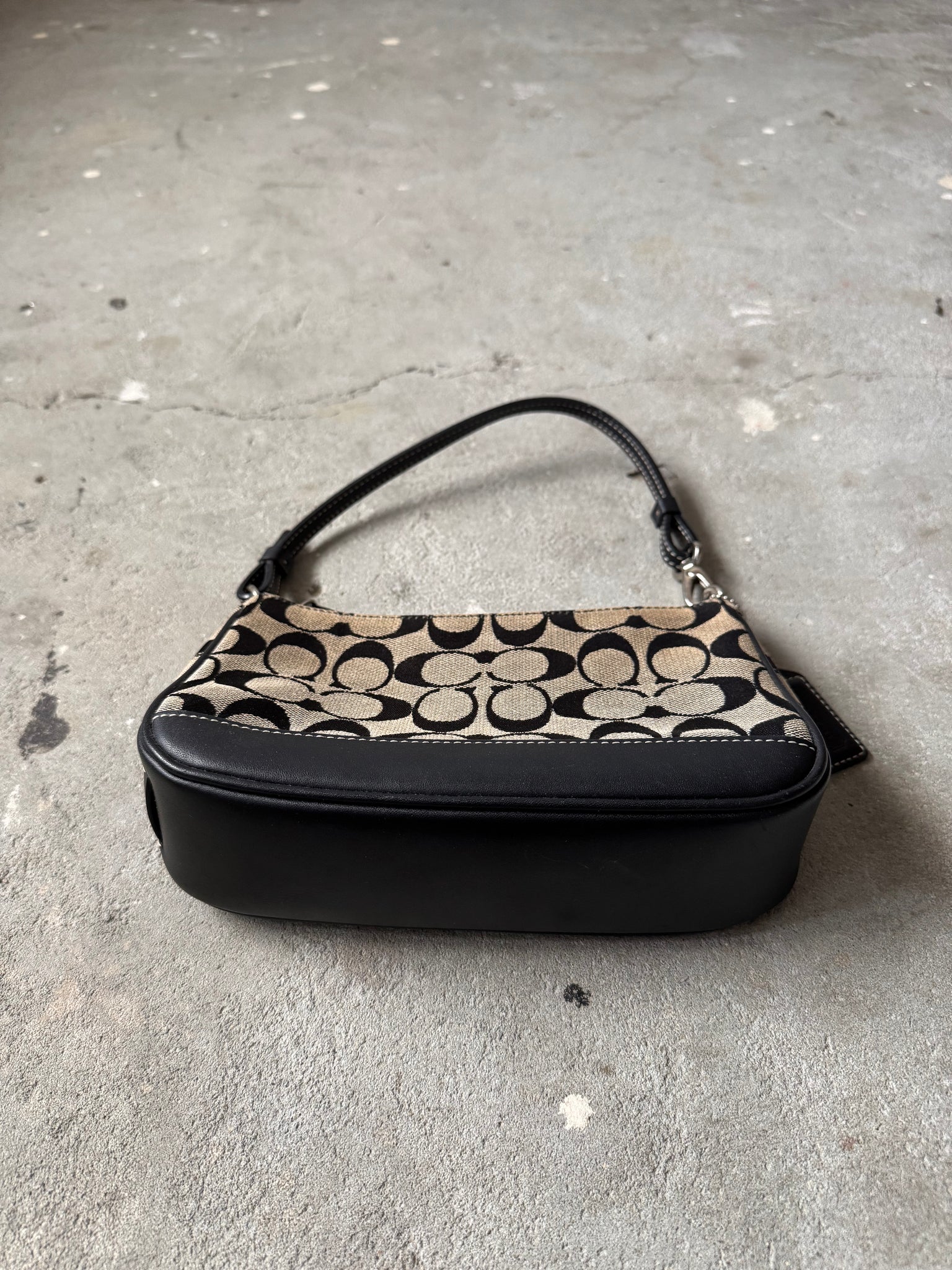 Coach Y2K Demi Shoulder Bag Grey/Black
