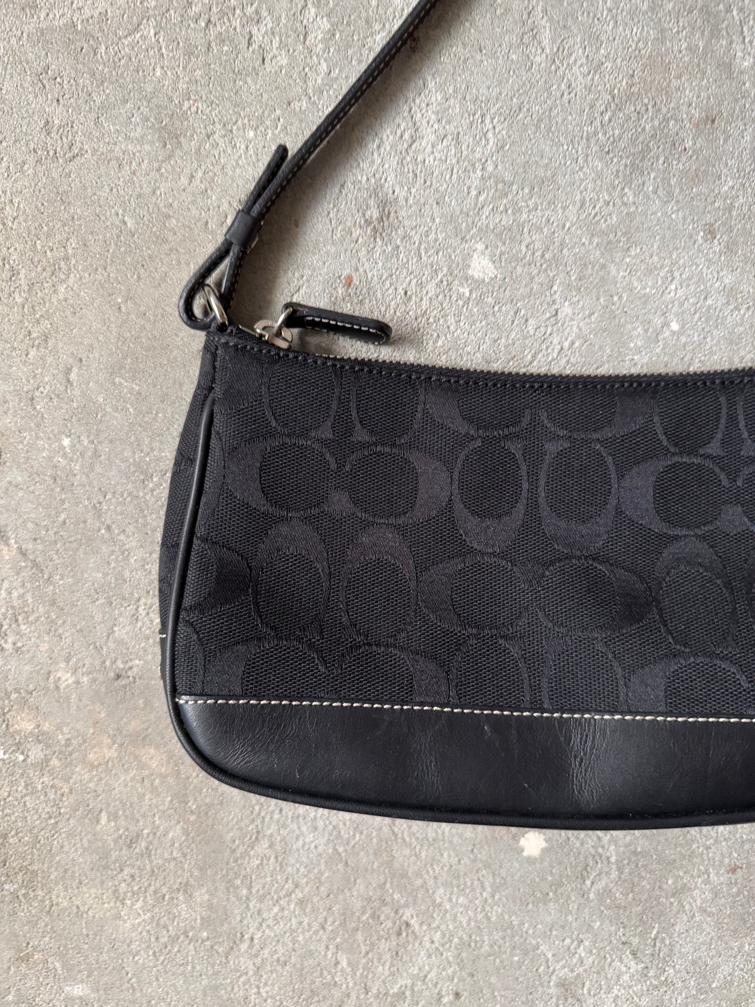Coach Y2K Demi Shoulder Bag Black