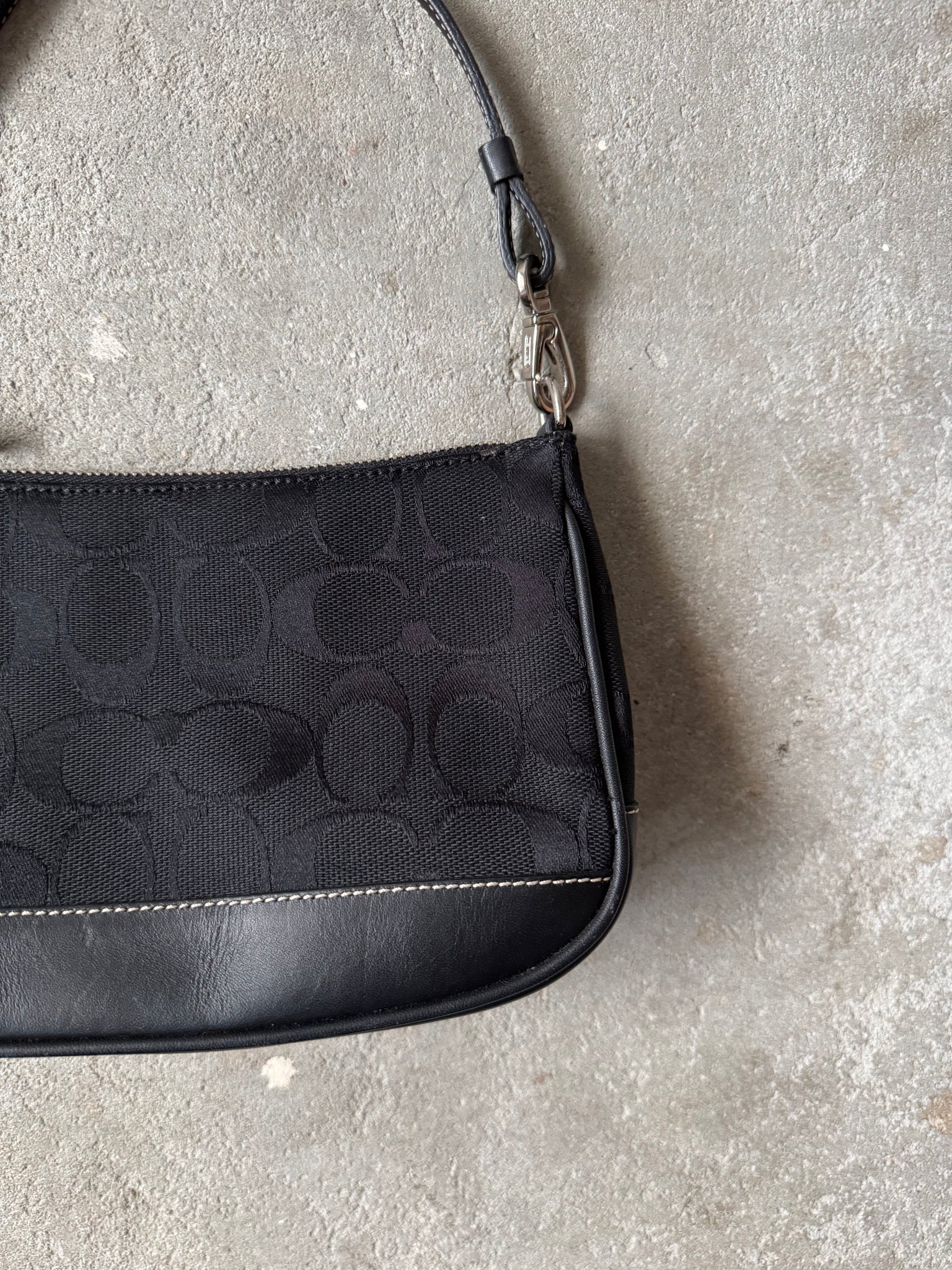 Coach Y2K Demi Shoulder Bag Black