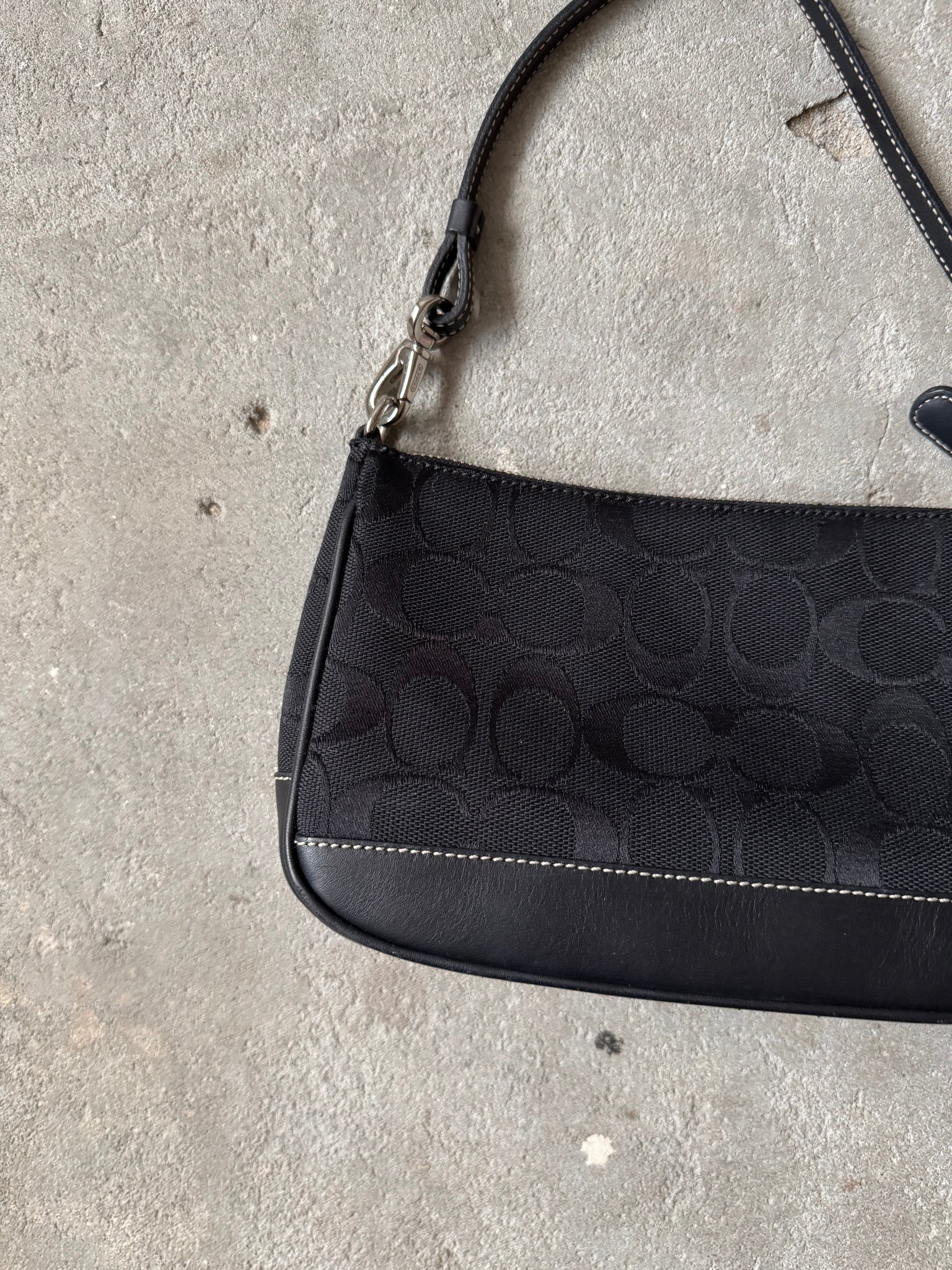Coach Y2K Demi Shoulder Bag Black