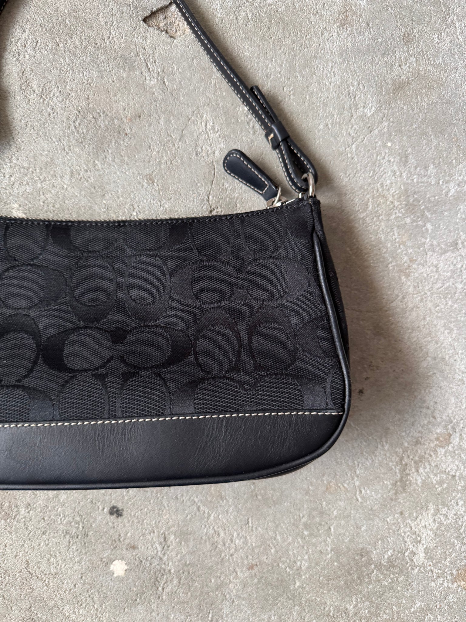 Coach Y2K Demi Shoulder Bag Black