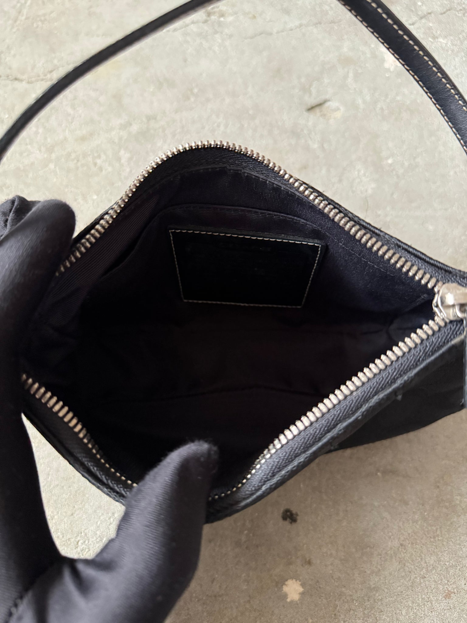 Coach Y2K Demi Shoulder Bag Black