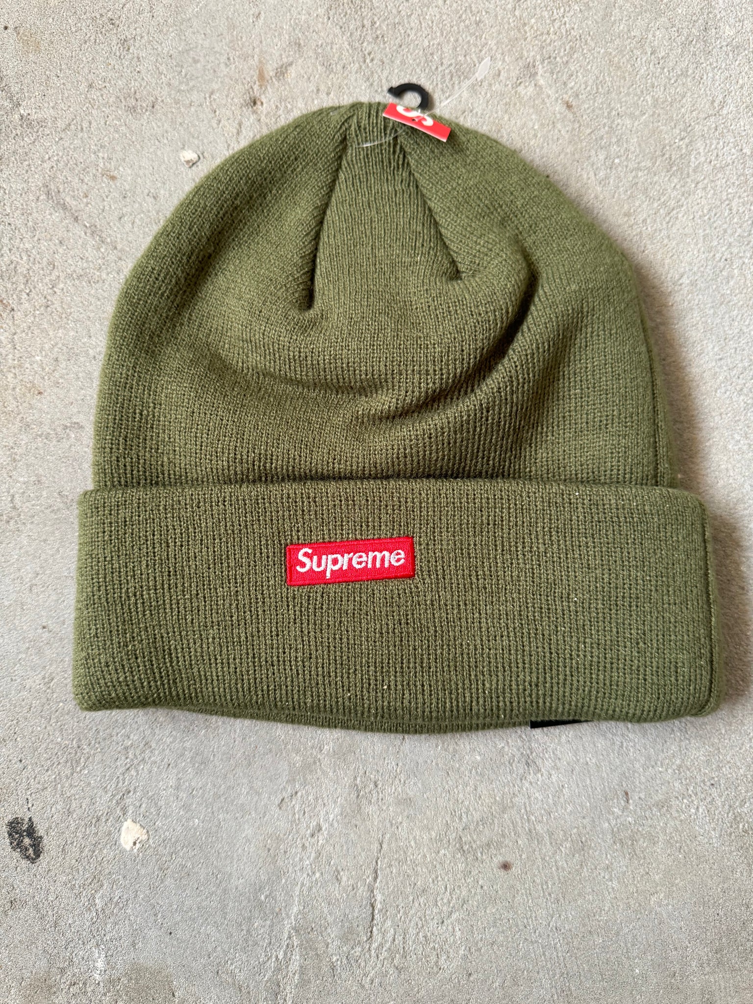 Supreme New Era S Logo Beanie 'Green'