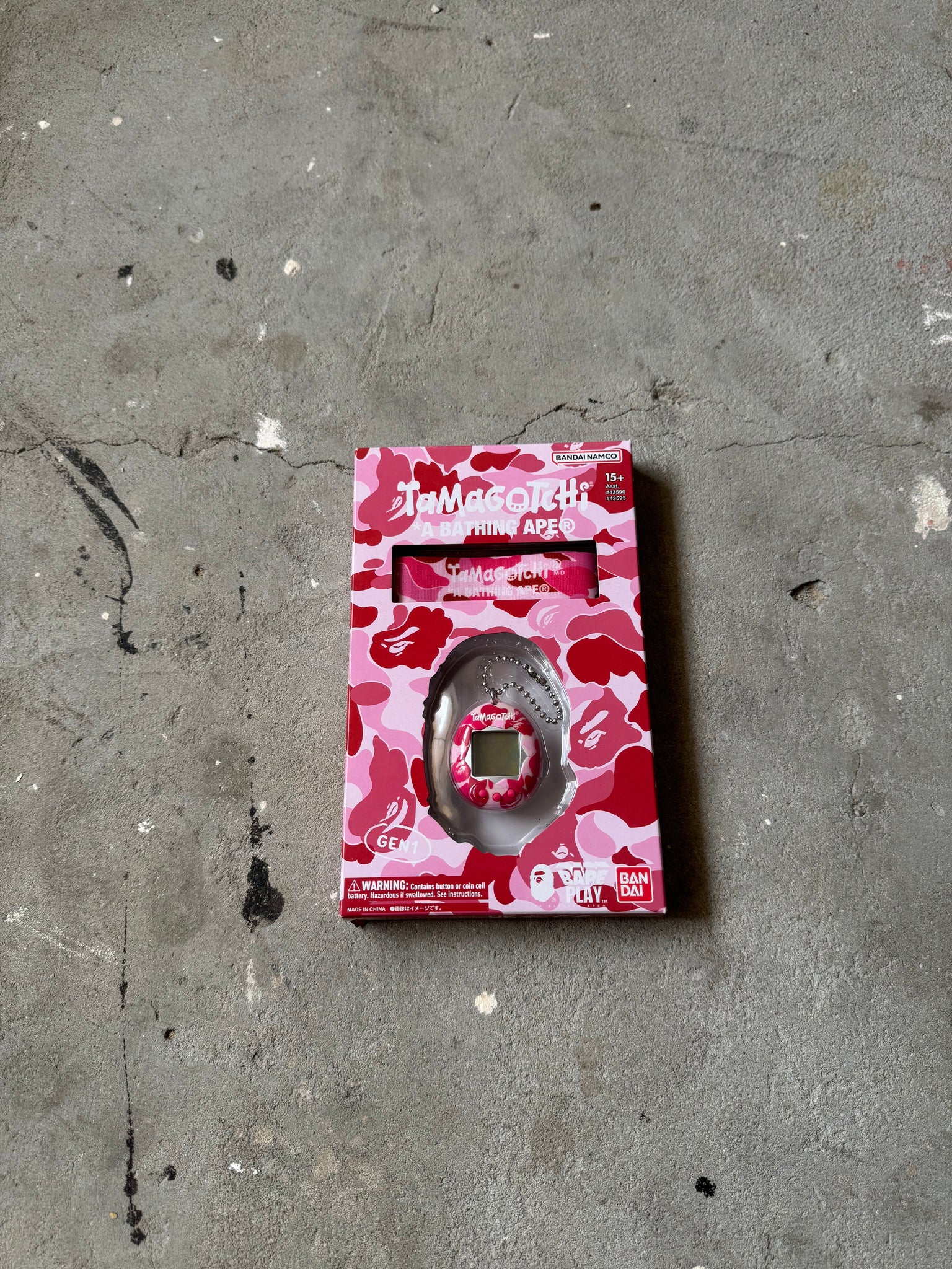 Bape x Tamagotchi Original Handheld 'Pink Camo'