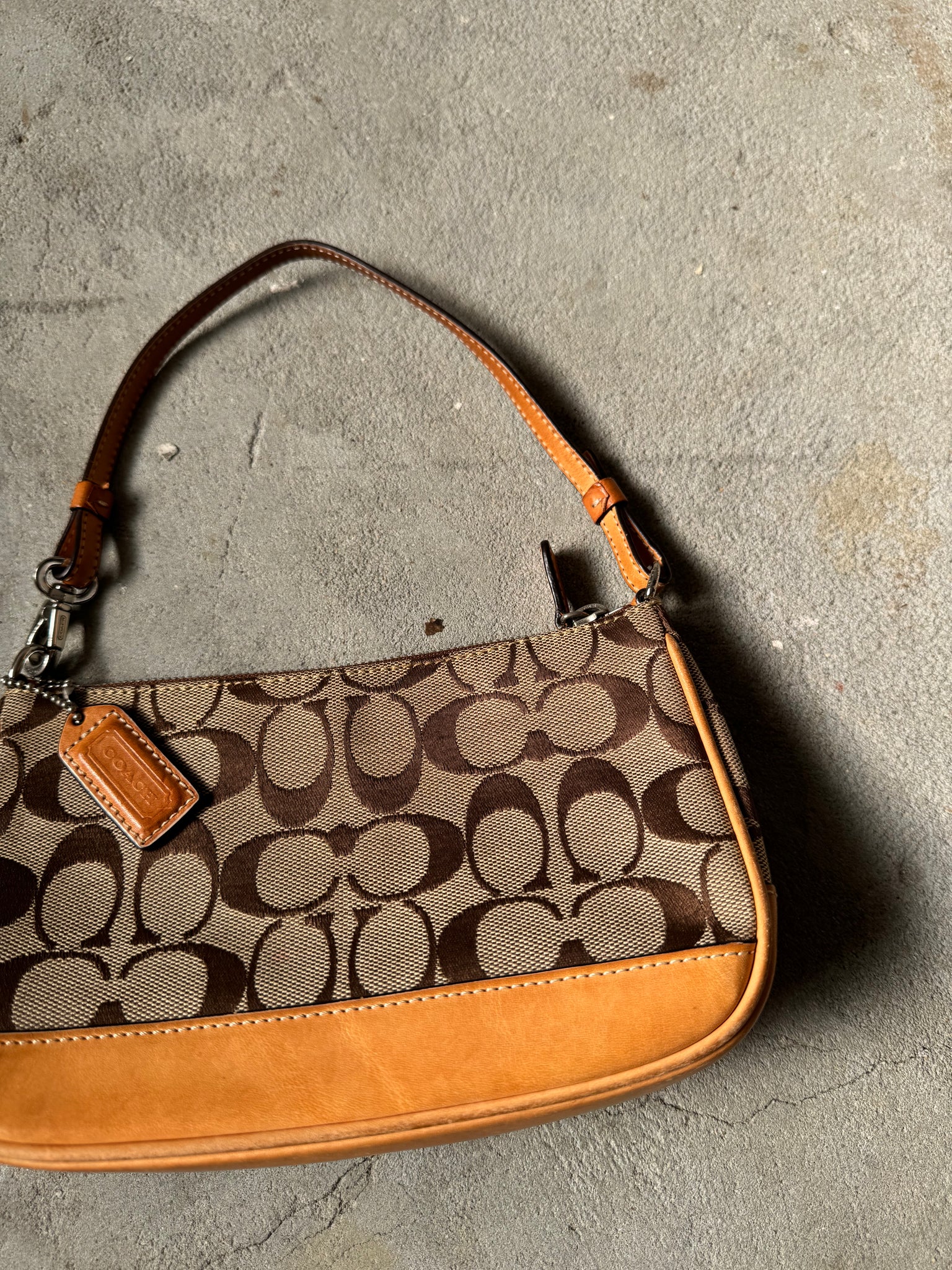 Coach Demi Tan Pochette Shoulder Bag