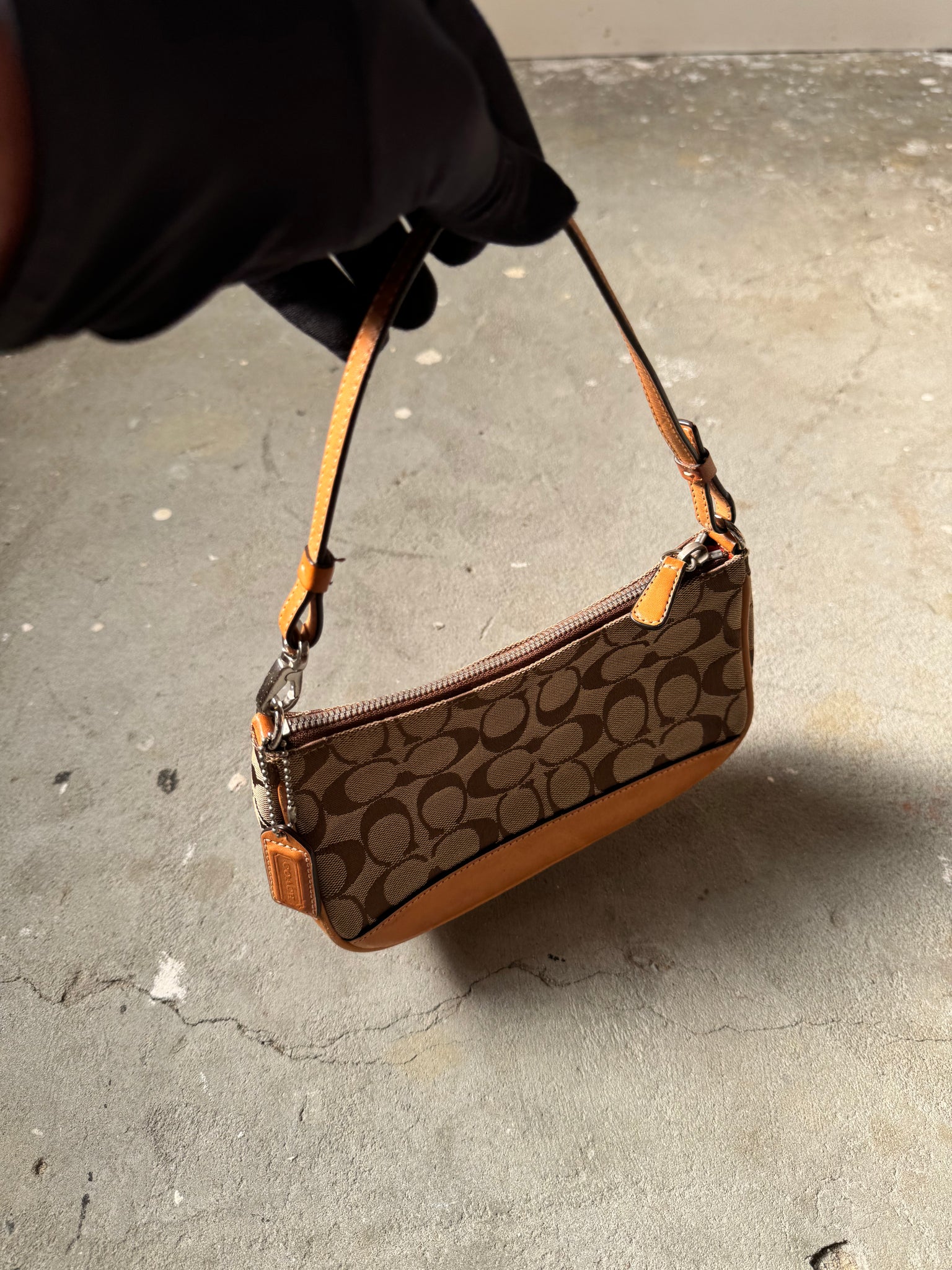 Coach Demi Tan Pochette Shoulder Bag