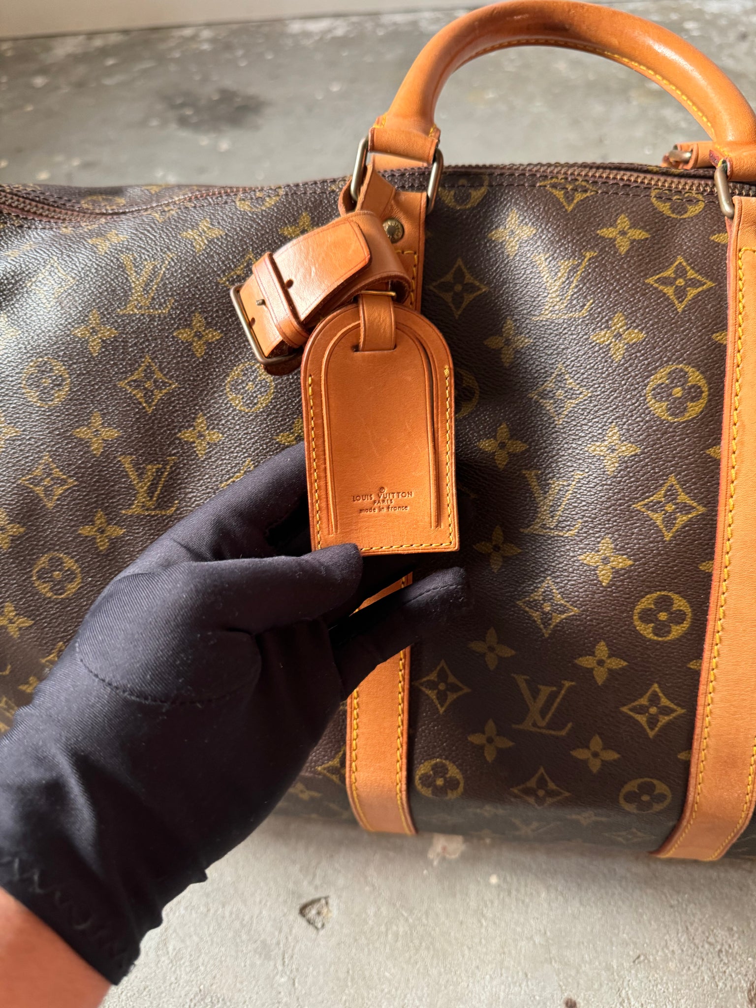 Louis Vuitton Monogram Keepall 55 Duffle Bag