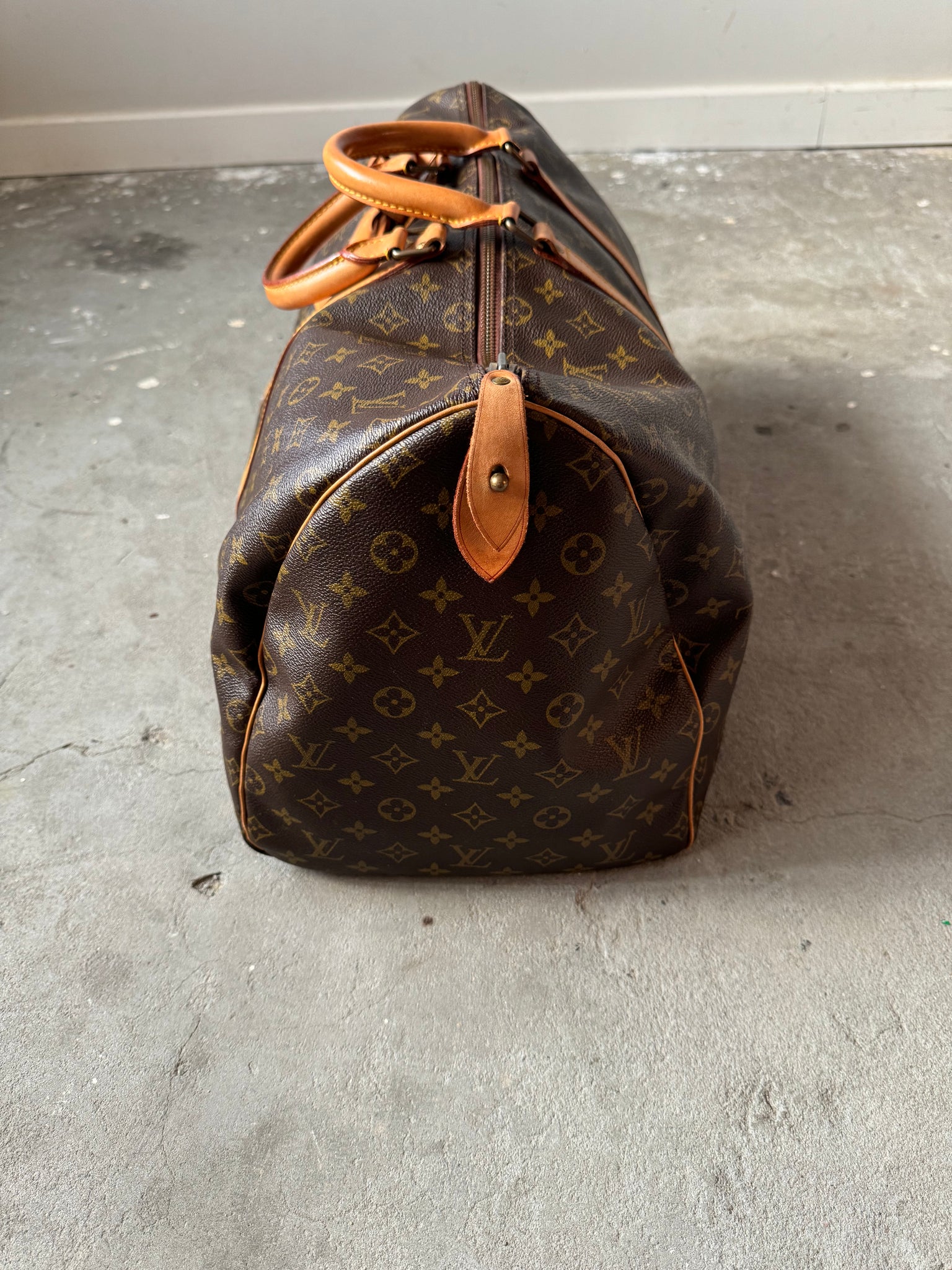 Louis Vuitton Monogram Keepall 55 Duffle Bag