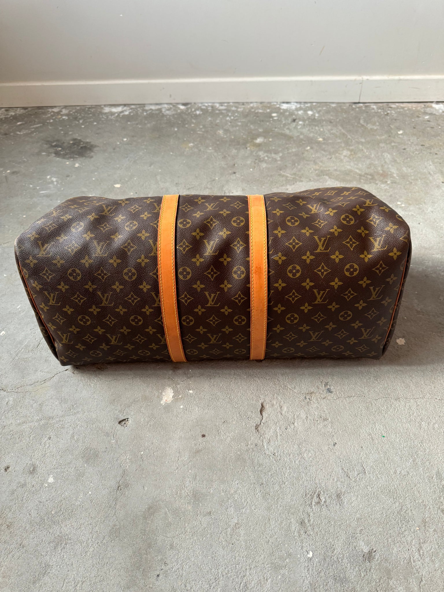 Louis Vuitton Monogram Keepall 55 Duffle Bag