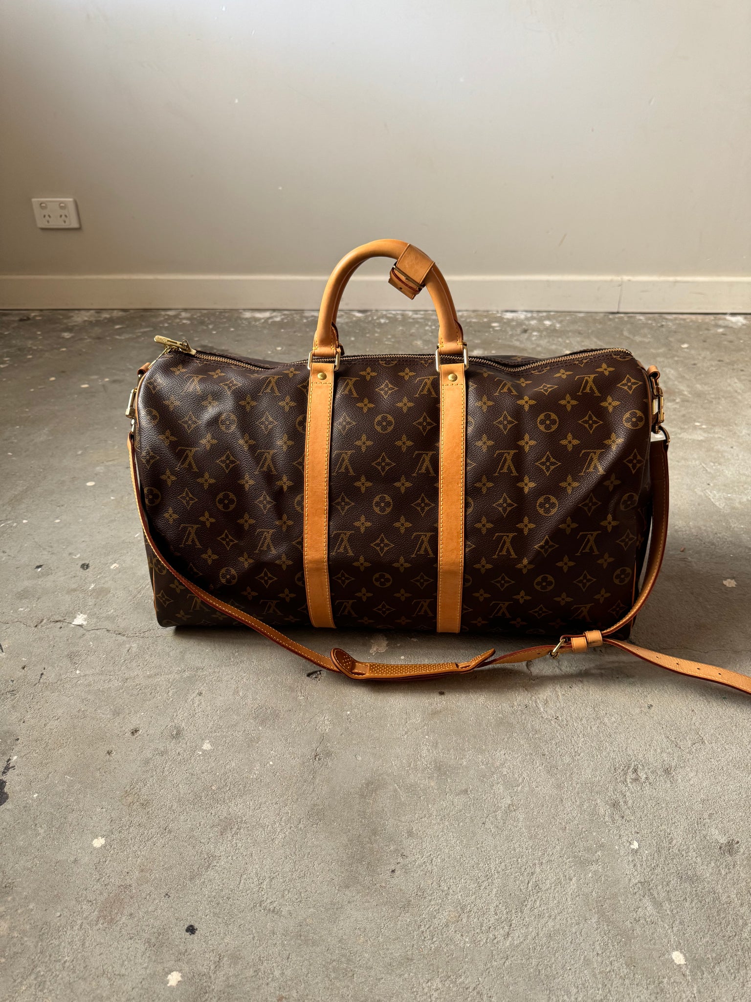 Louis Vuitton Monogram Keepall 50 Duffle Bag