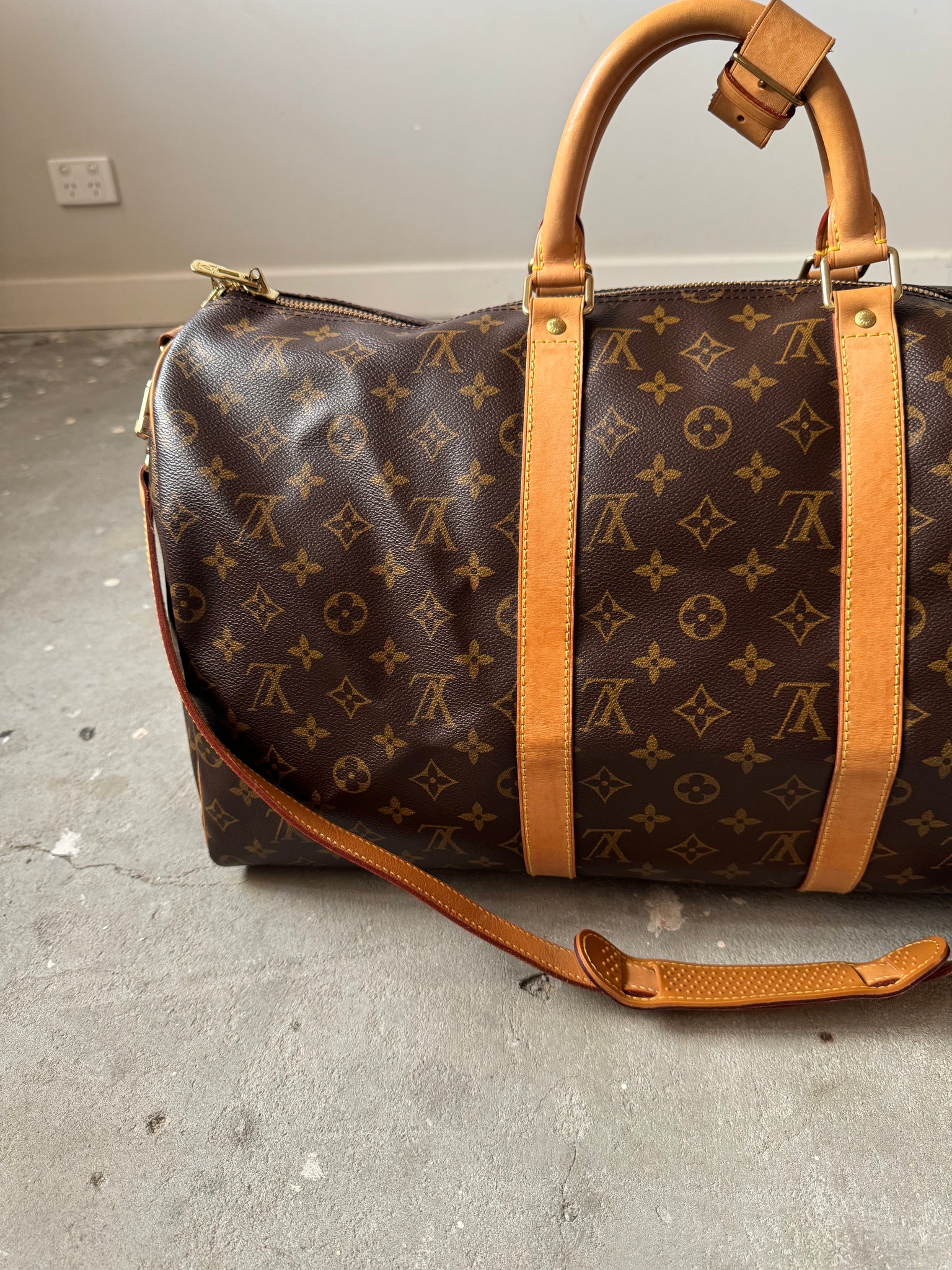 Louis Vuitton Monogram Keepall 50 Duffle Bag