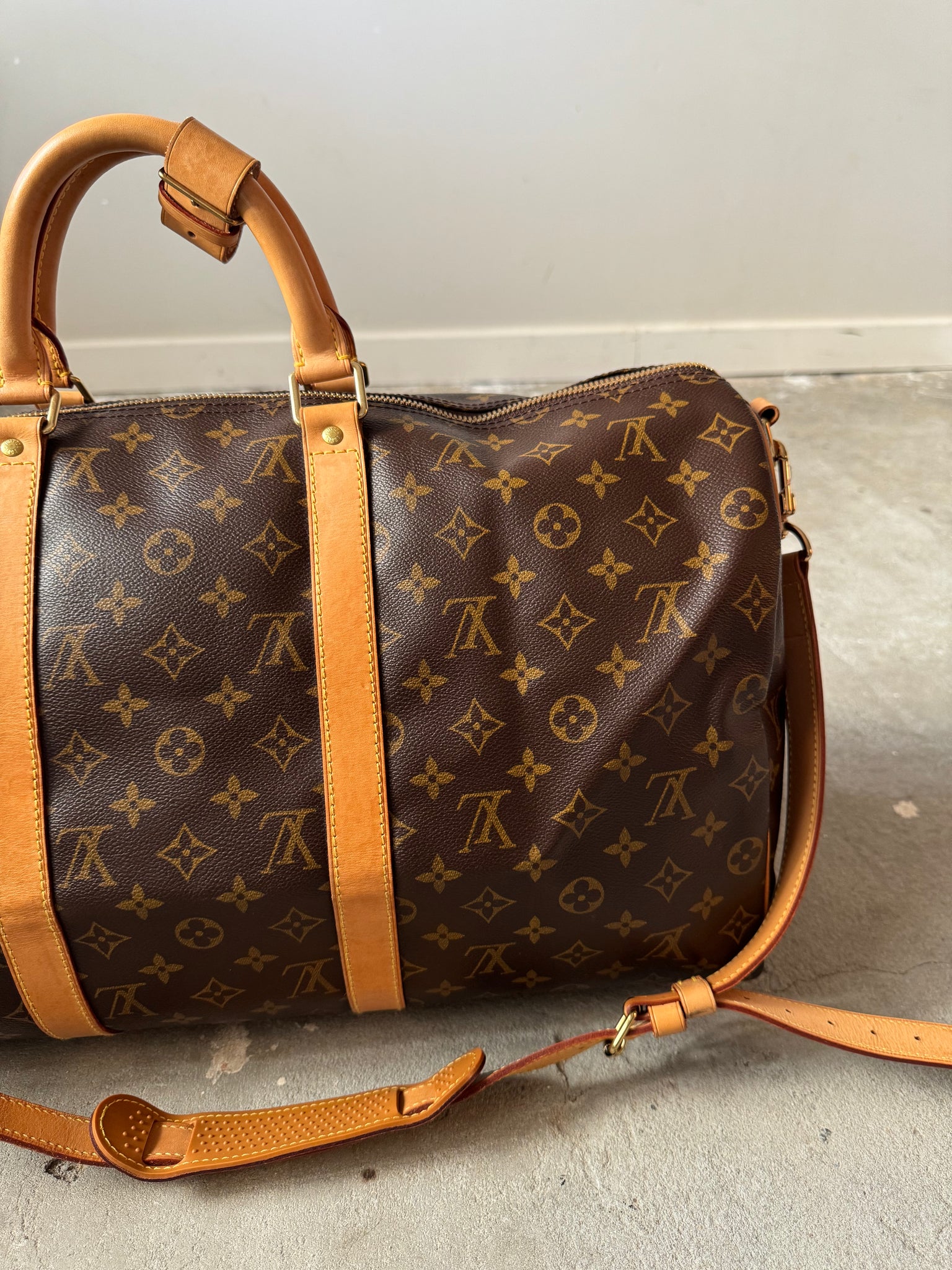 Louis Vuitton Monogram Keepall 50 Duffle Bag