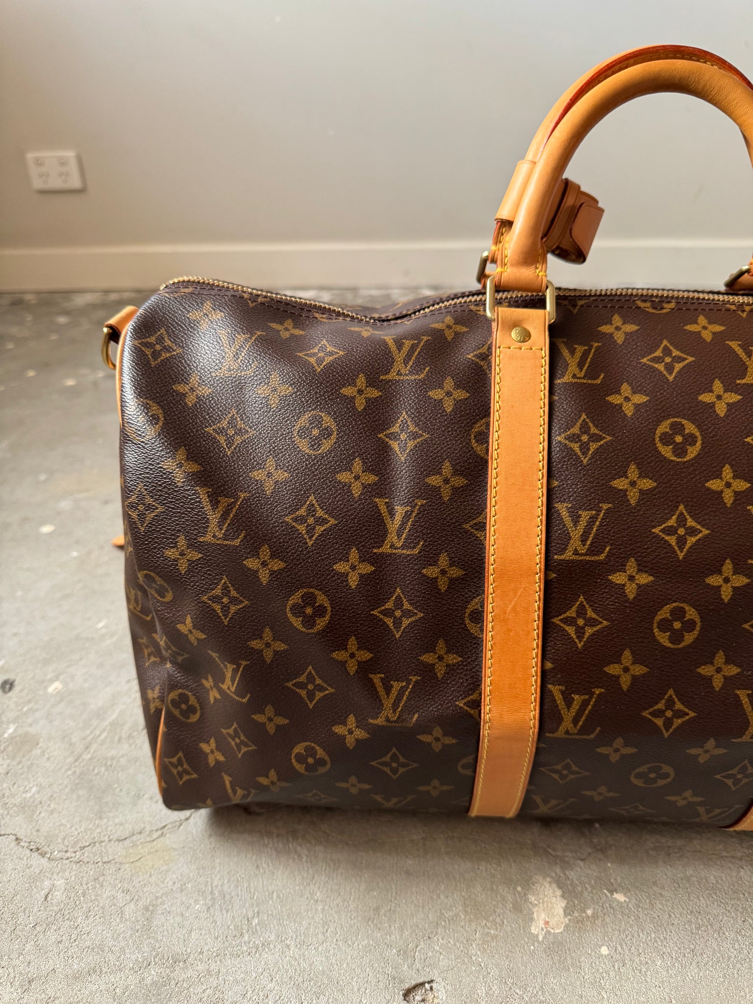 Louis Vuitton Monogram Keepall 50 Duffle Bag