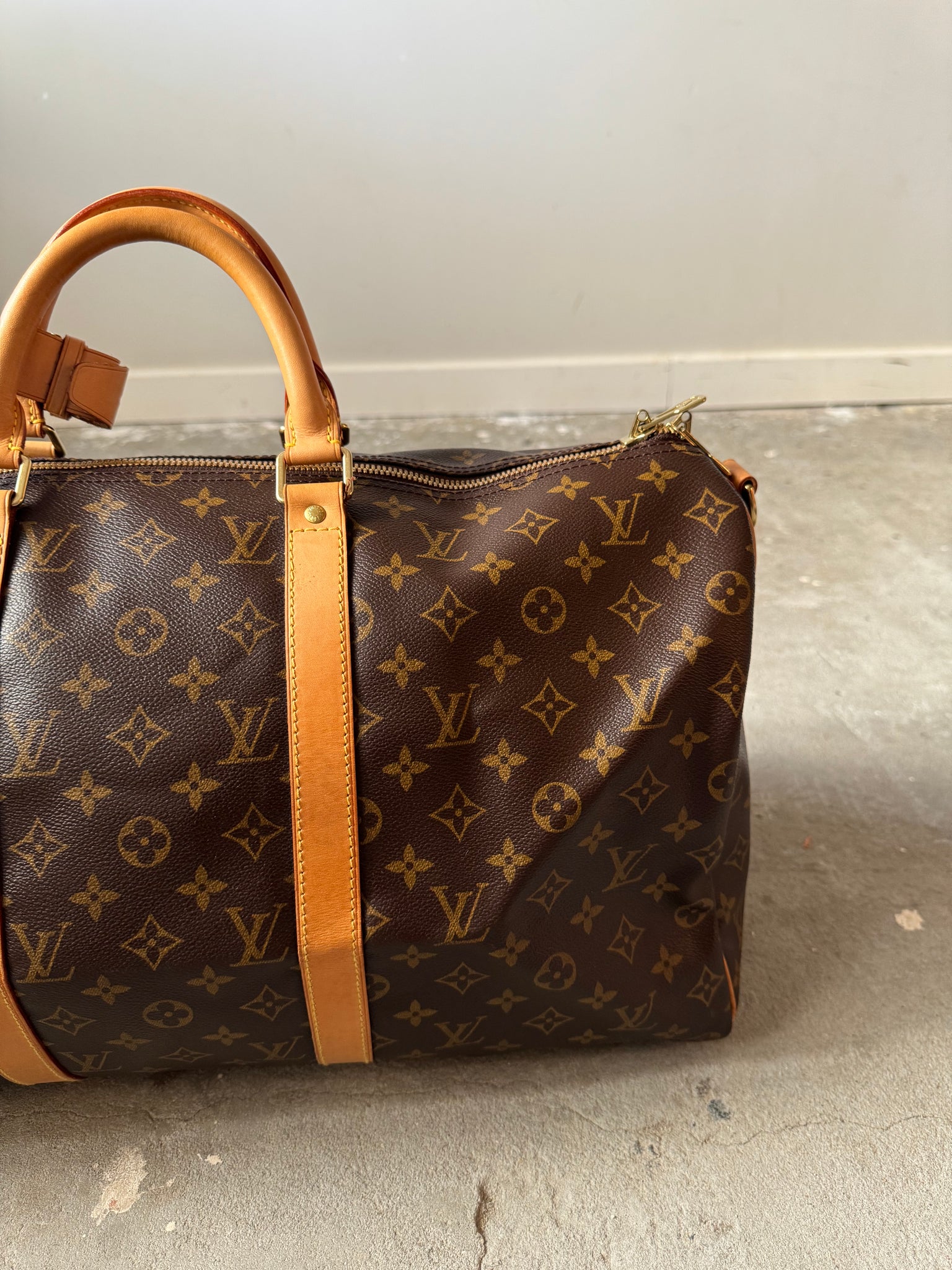 Louis Vuitton Monogram Keepall 50 Duffle Bag