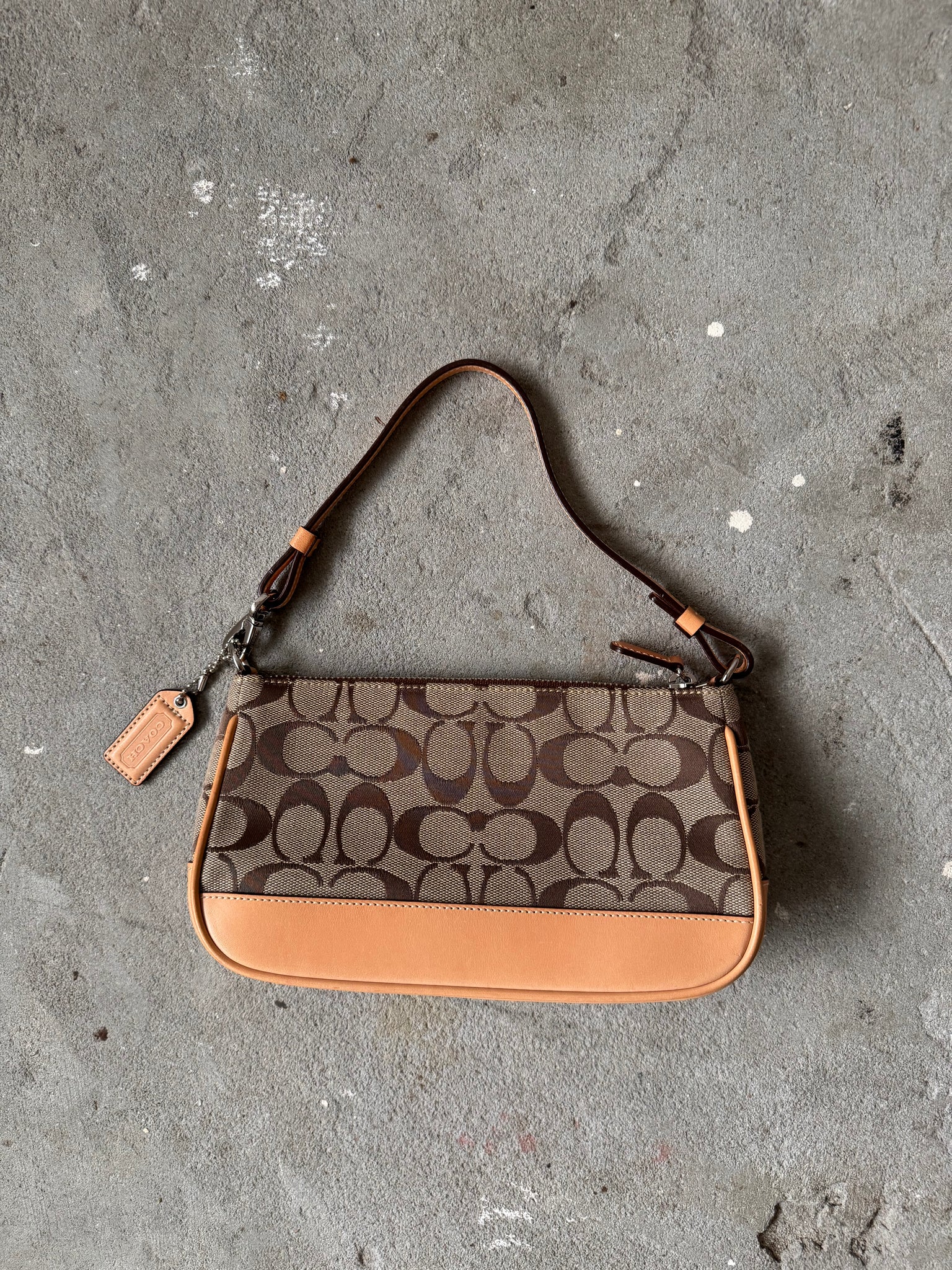 Coach Y2K Demi Shoulder Bag Tan