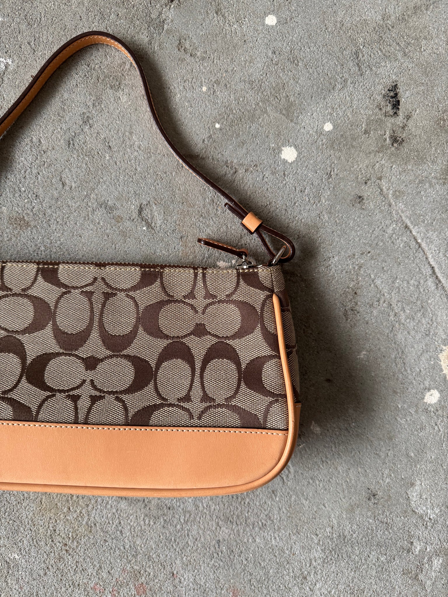Coach Y2K Demi Shoulder Bag Tan