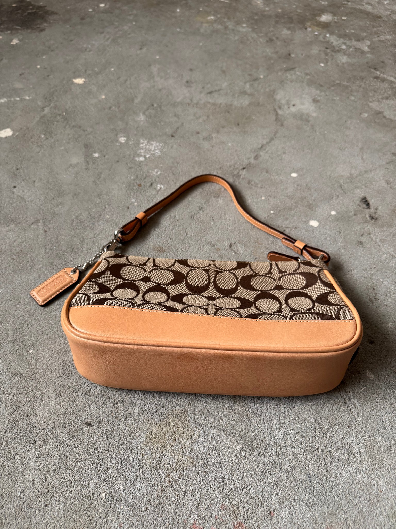 Coach Y2K Demi Shoulder Bag Tan