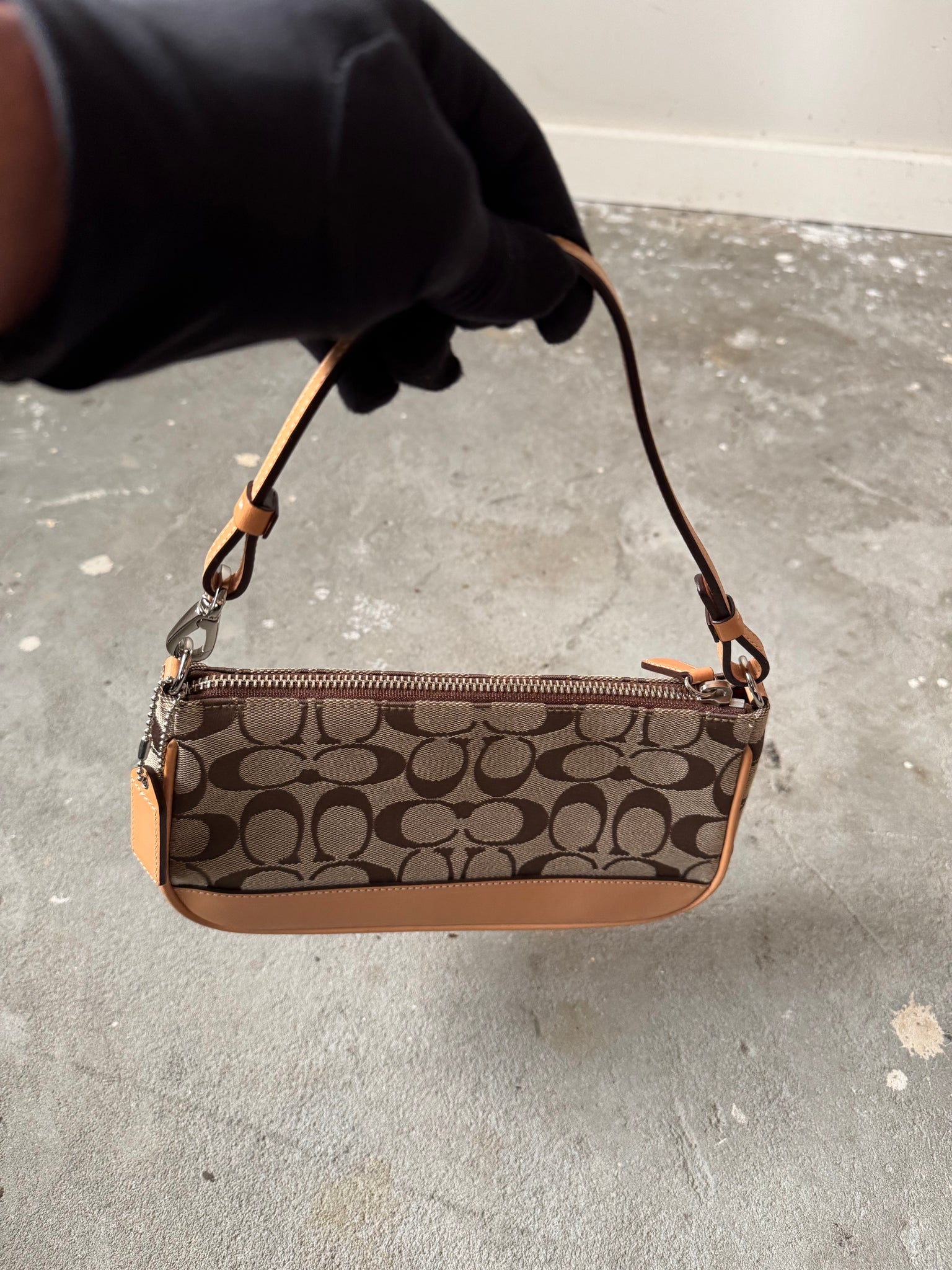 Coach Y2K Demi Shoulder Bag Tan