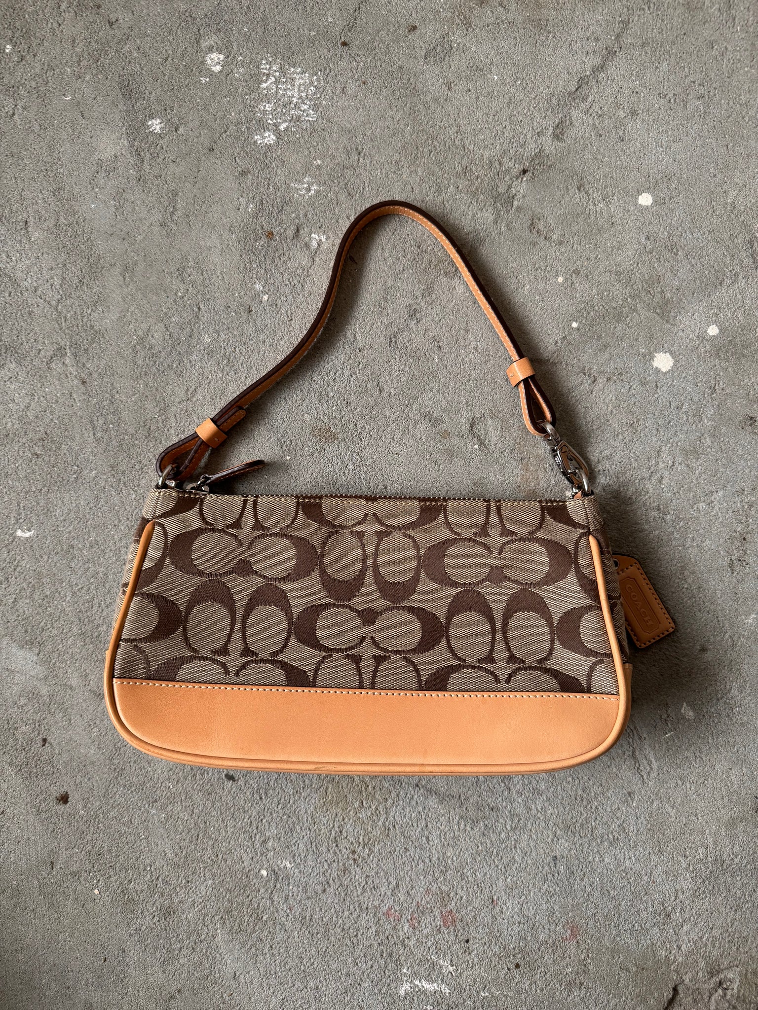 Coach Y2K Demi Shoulder Bag Tan