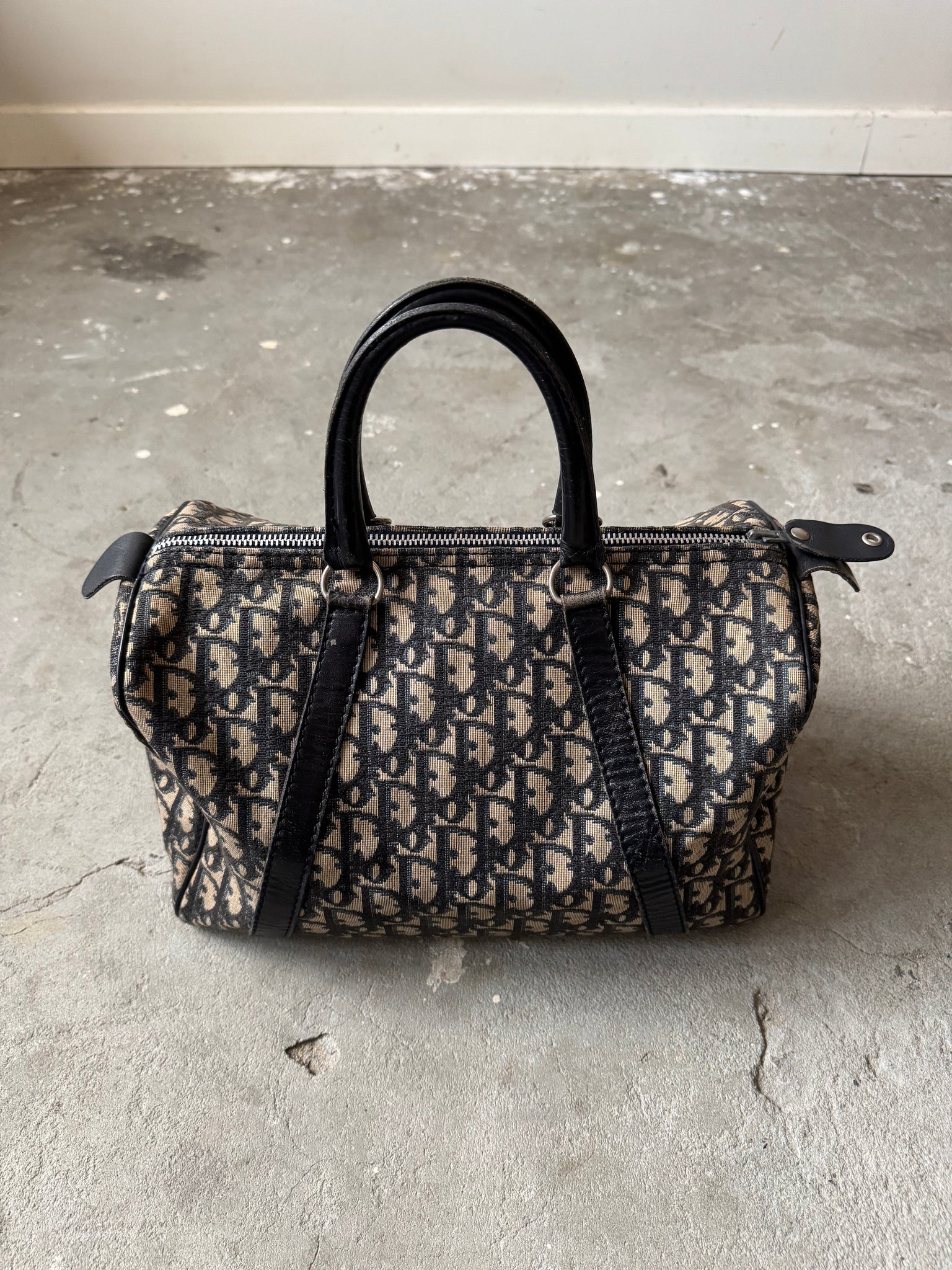 Dior Trotter Oblique Speedy Navy/Black