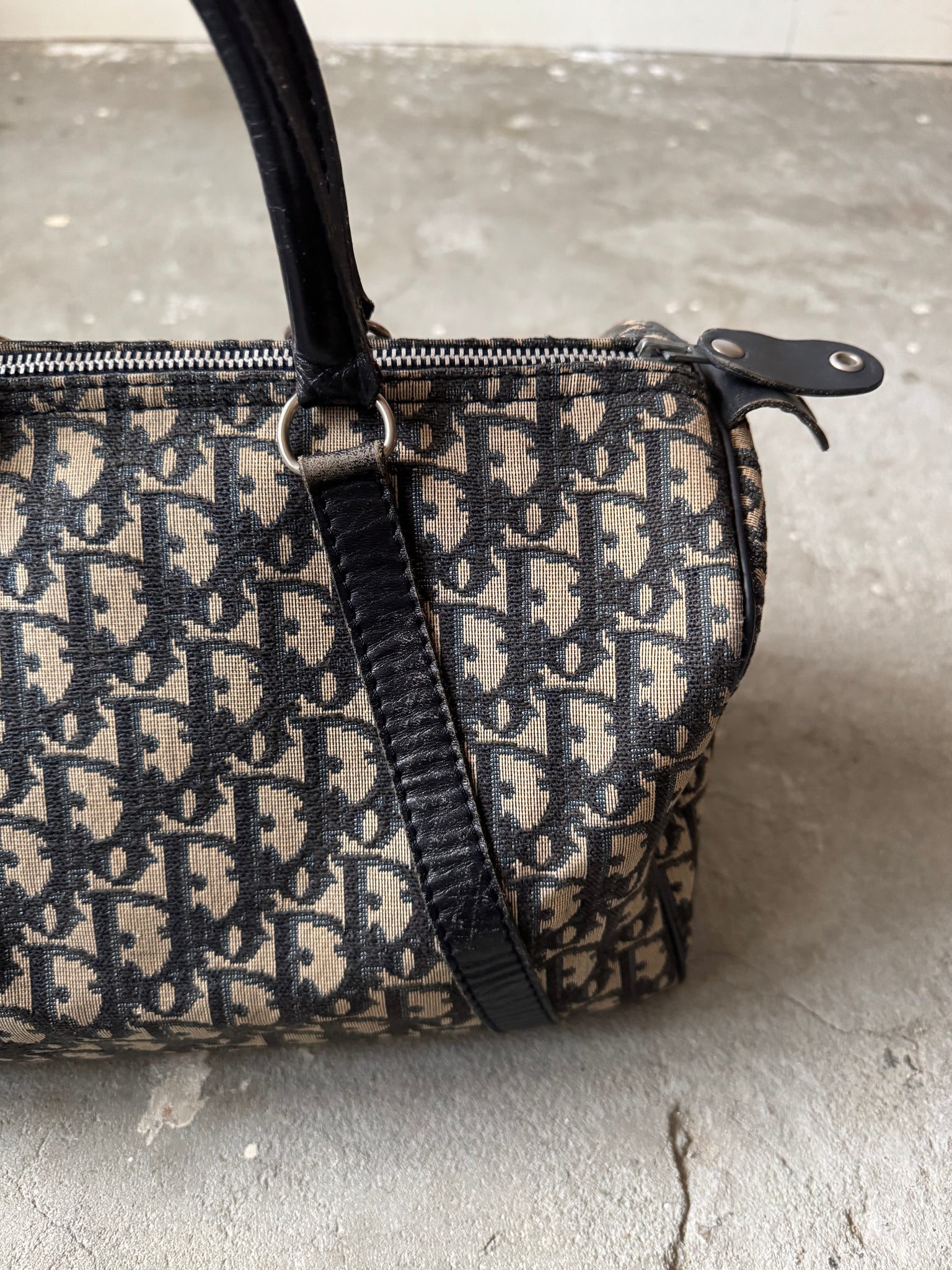 Dior Trotter Oblique Speedy Navy/Black