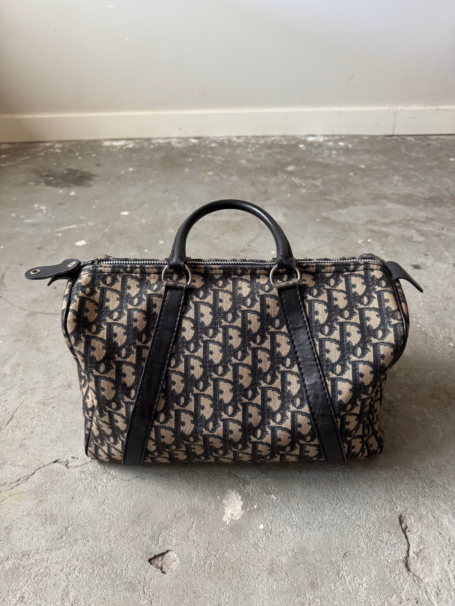 Dior Trotter Oblique Speedy Navy/Black