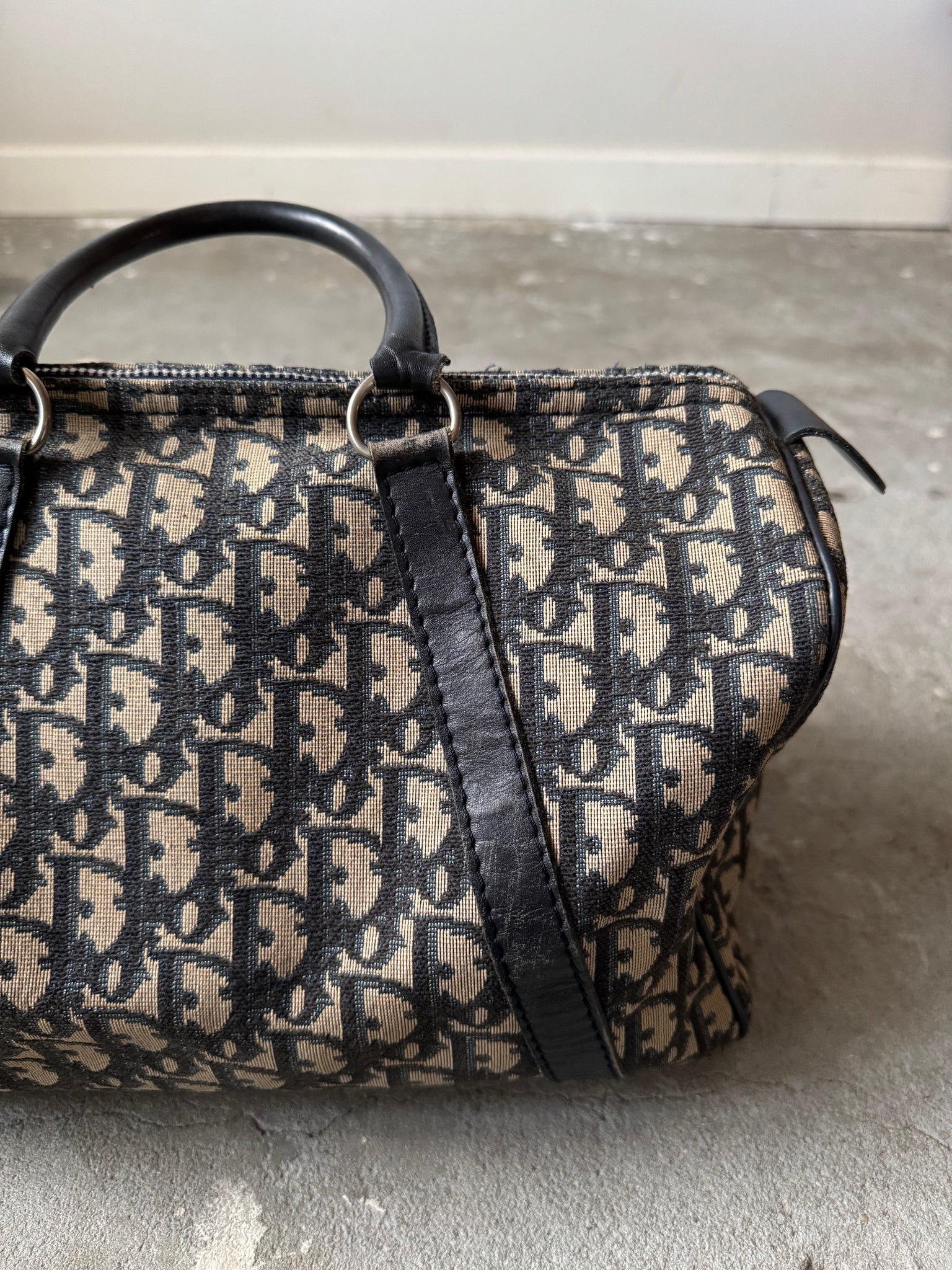 Dior Trotter Oblique Speedy Navy/Black