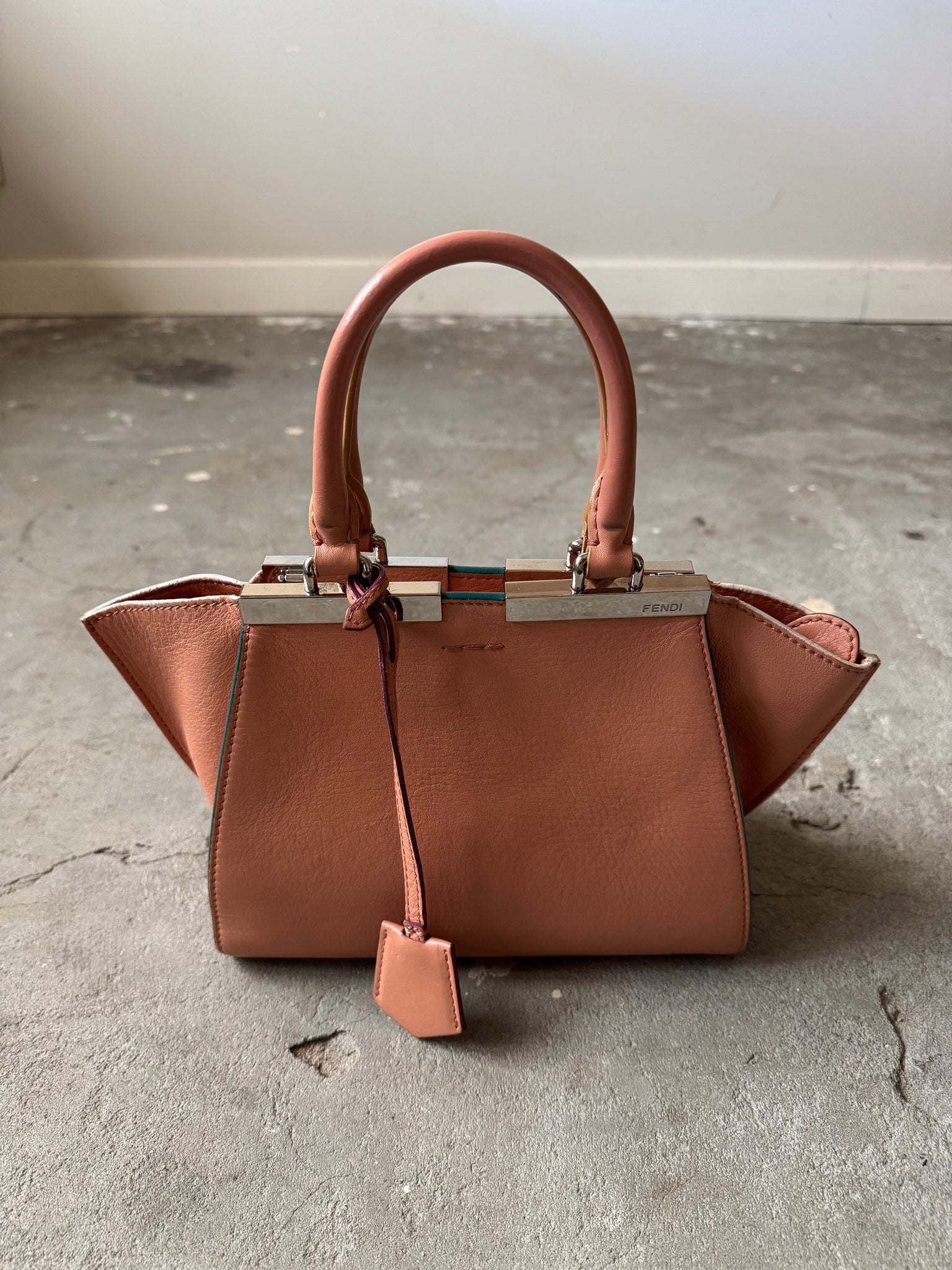 Fendi Vitello Dolce Mini 3Jours Shoulder Bag