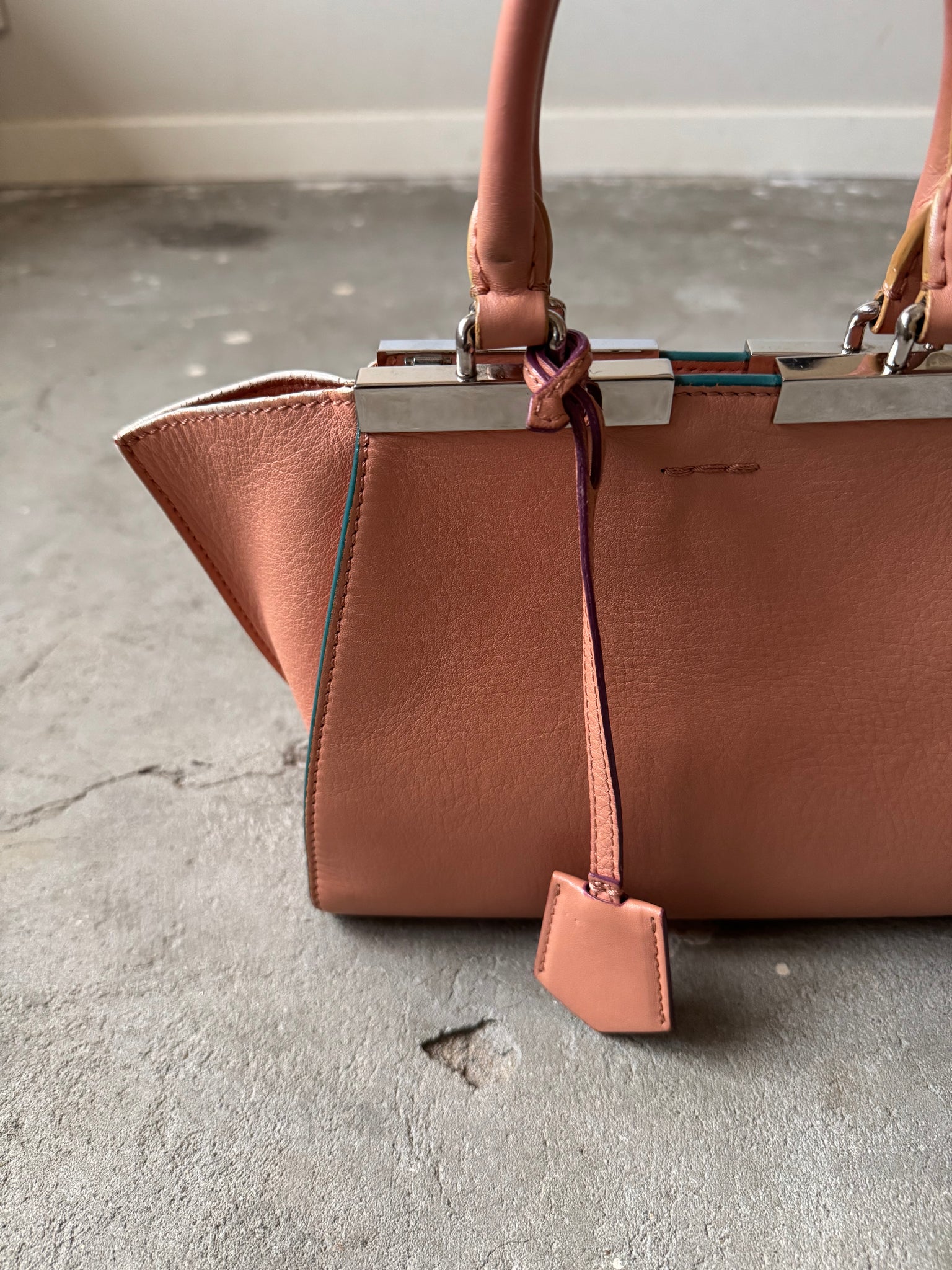 Fendi Vitello Dolce Mini 3Jours Shoulder Bag