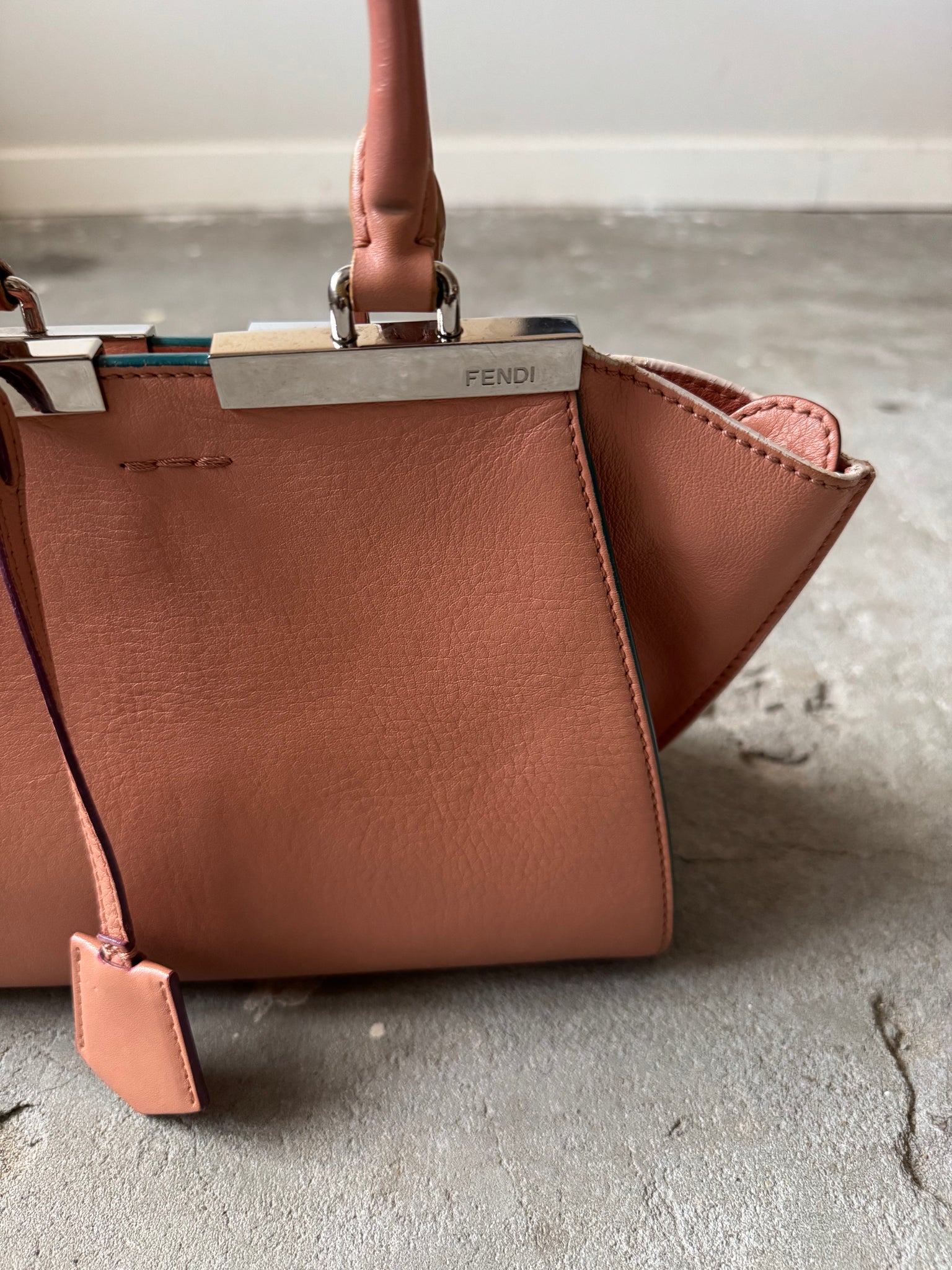Fendi Vitello Dolce Mini 3Jours Shoulder Bag